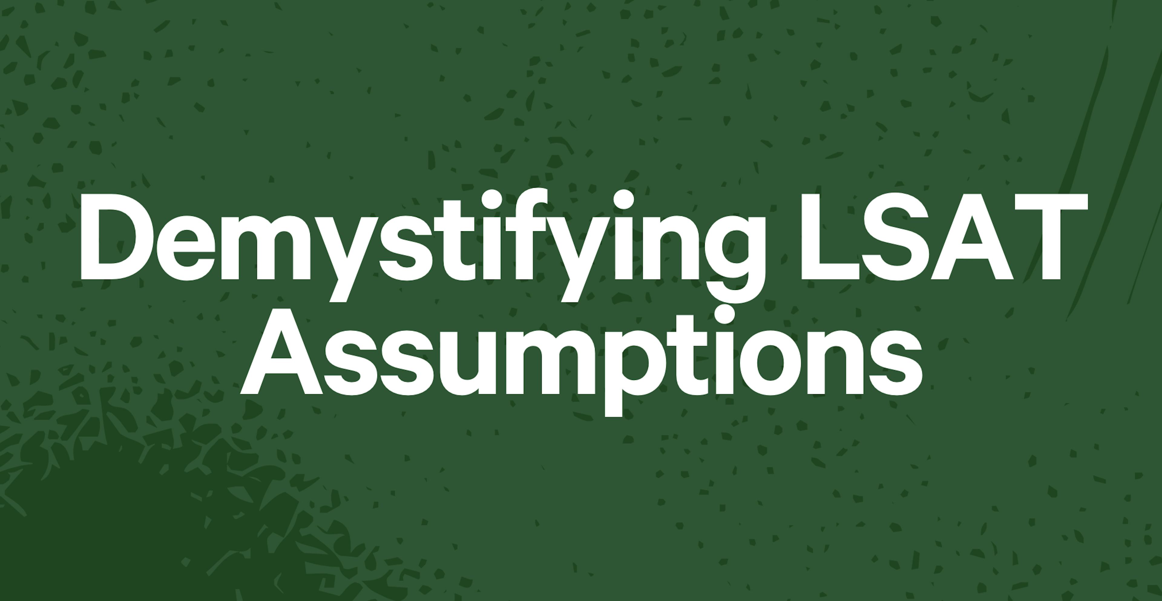Necessary and Sufficient Assumptions