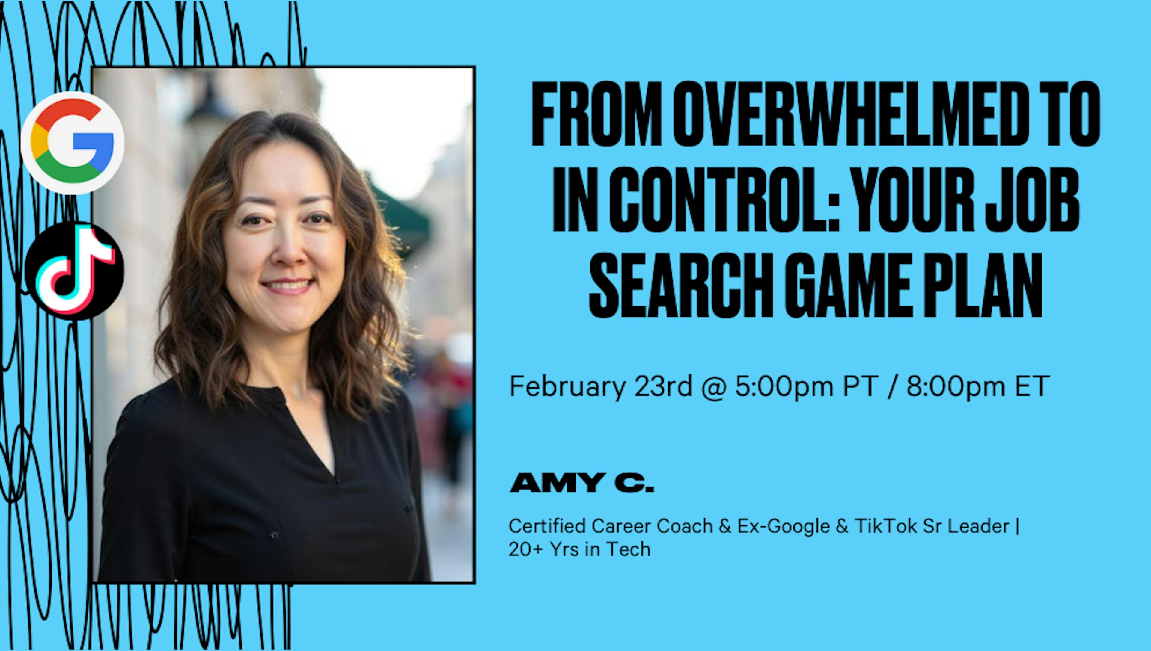 From Overwhelmed to In Control: Your Job Search Game Plan