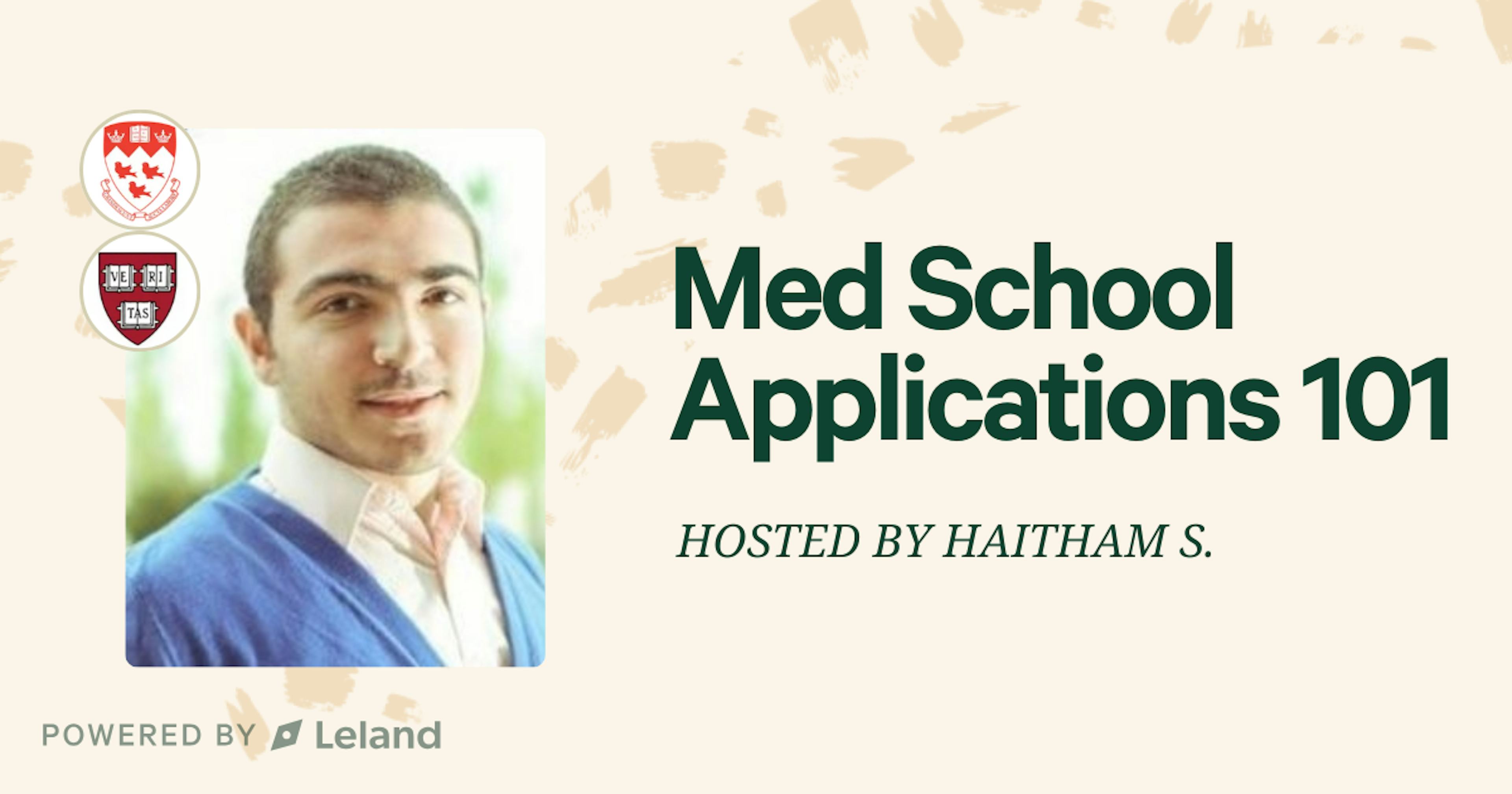 Med School Applications 101