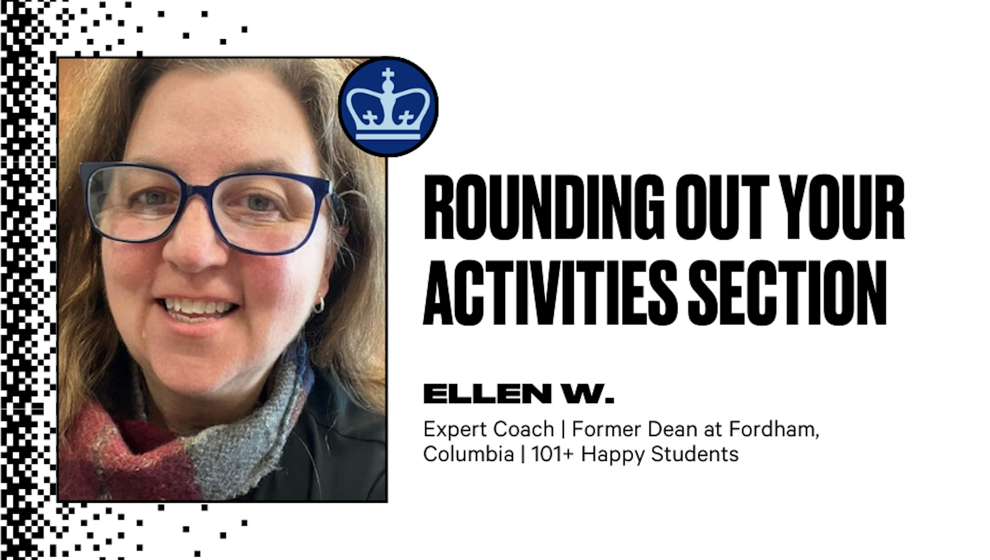 Rounding Out Your Activities Section