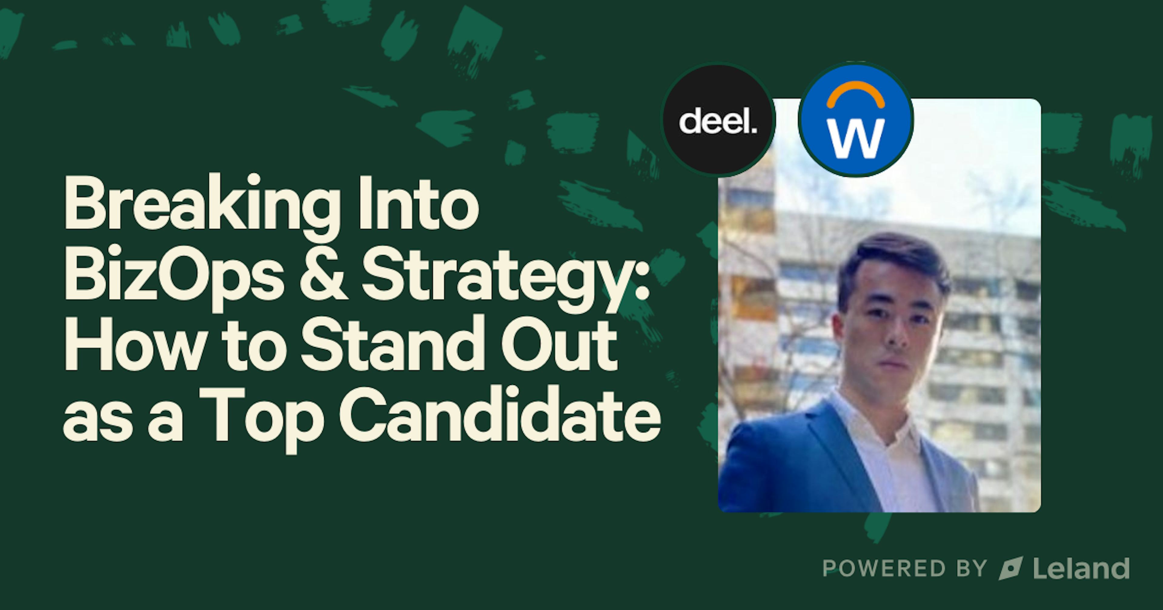Breaking Into BizOps & Strategy: How to Stand Out as a Top Candidate