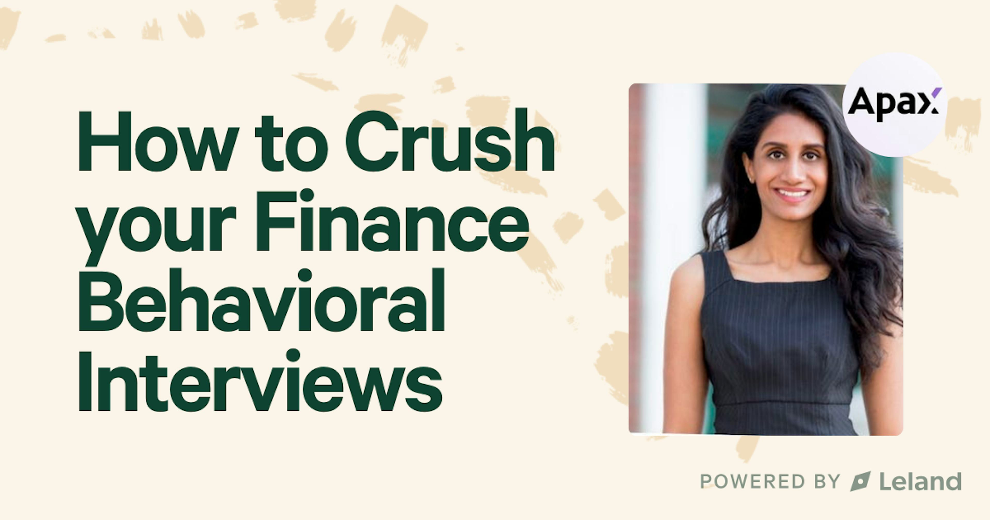 How to Crush your Finance Behavioral Interviews