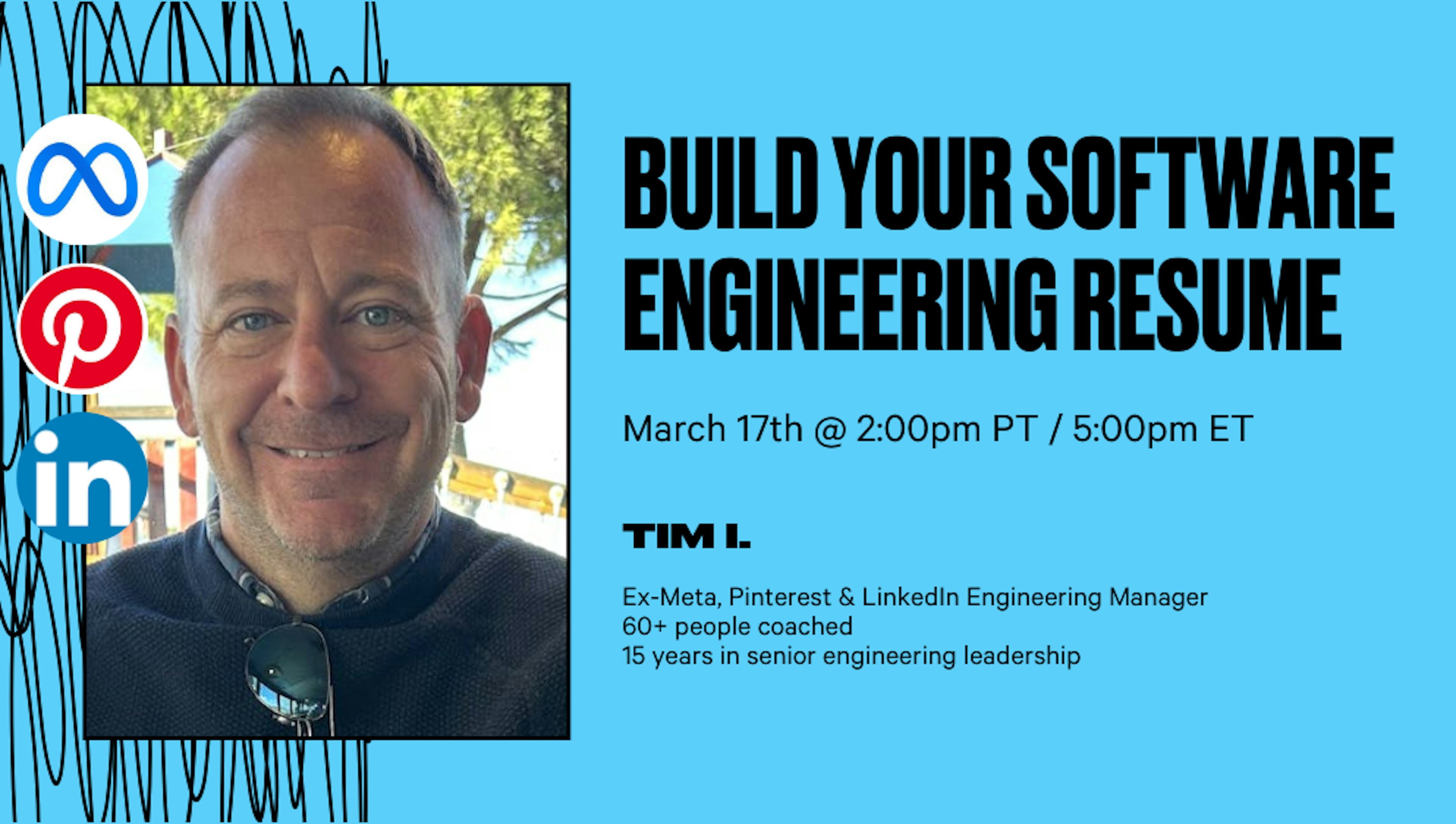 Build Your Software Engineering Resume