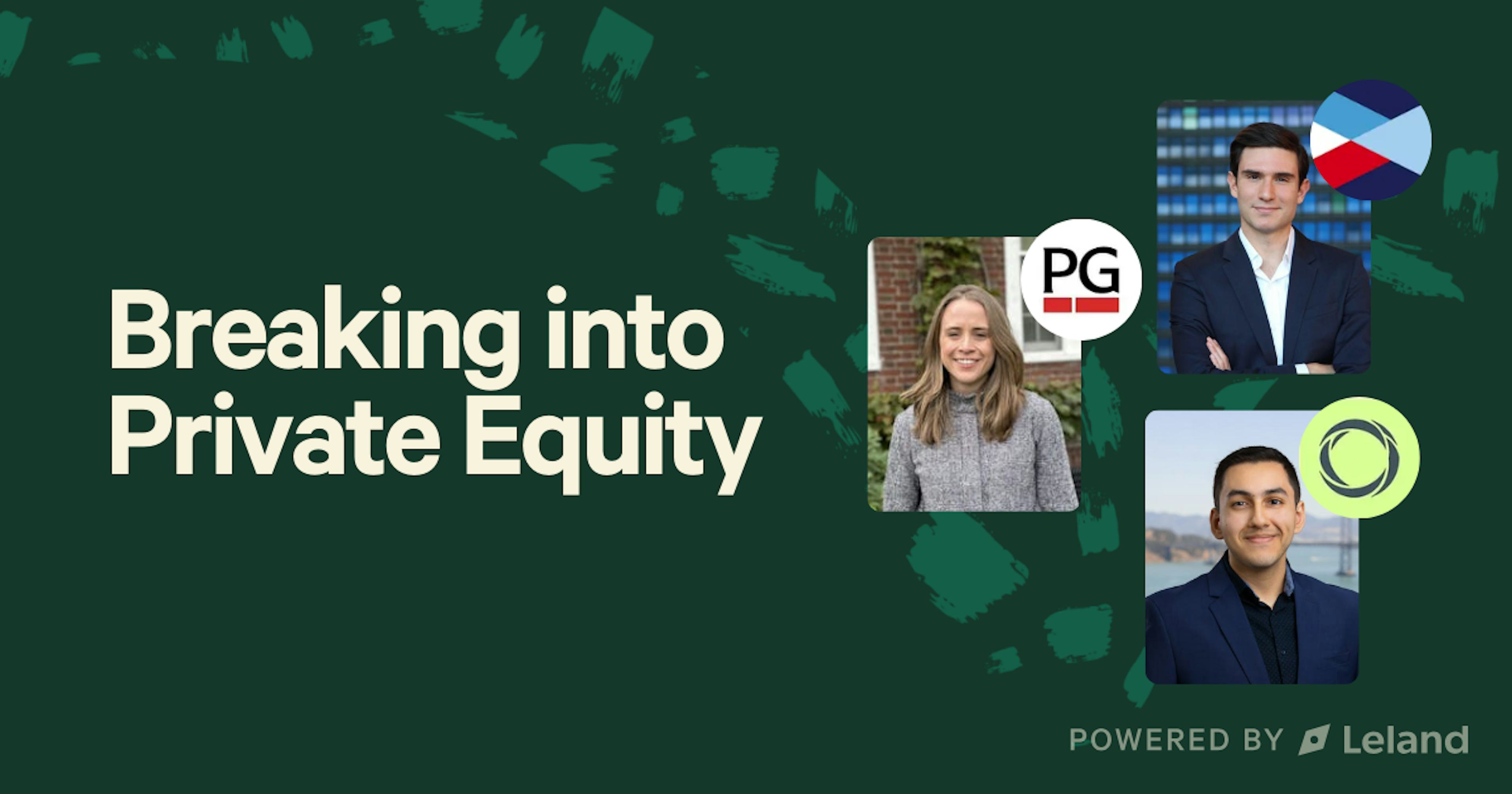 Breaking into Private Equity