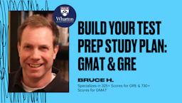 Build Your Test Prep Study Plan: GMAT & GRE