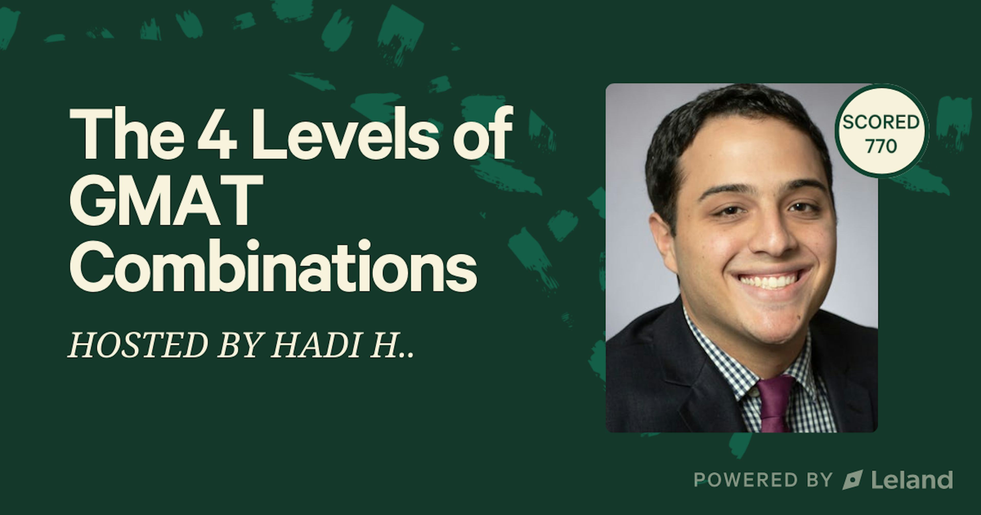 The 4 Levels of GMAT Combinations