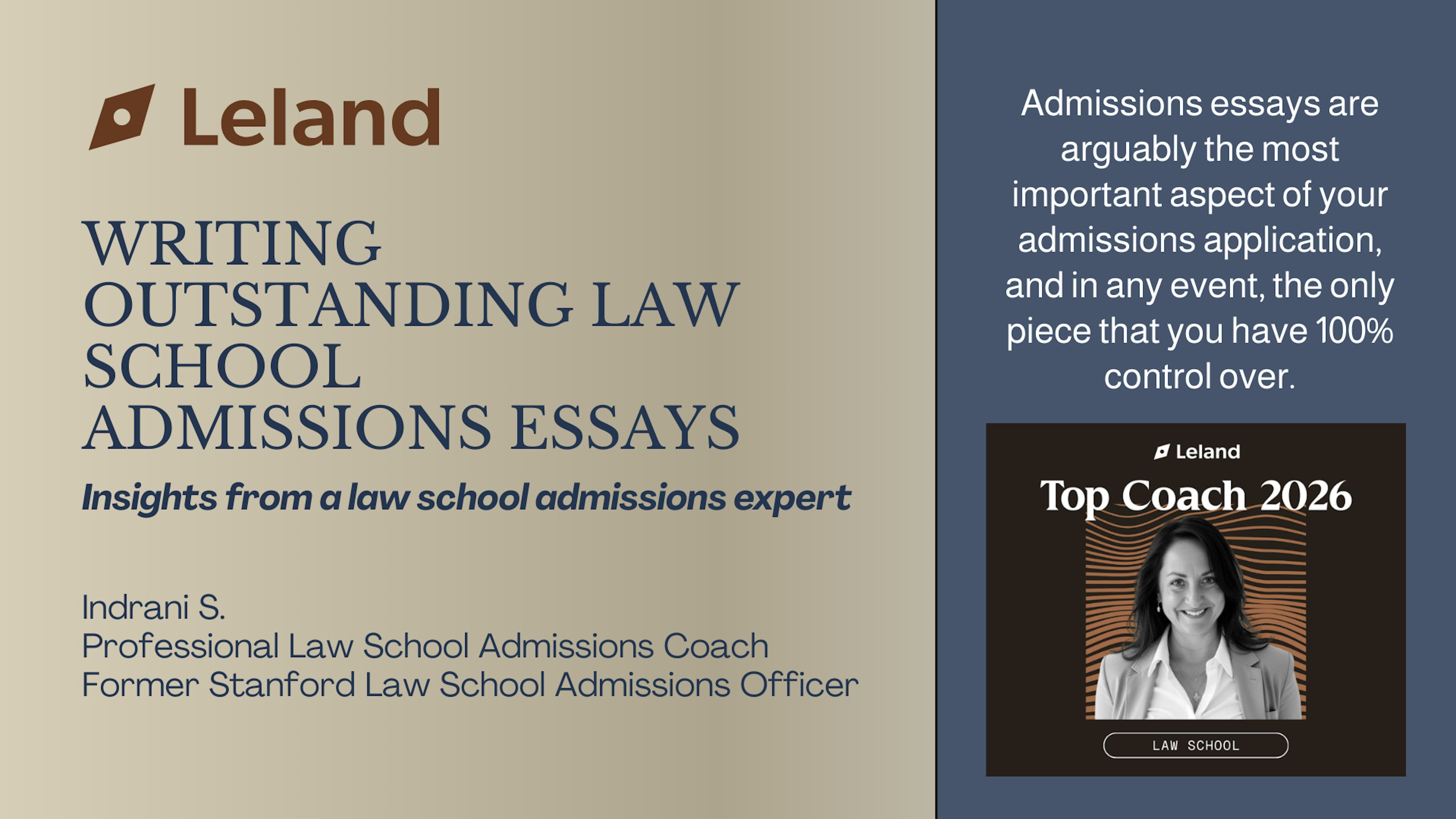 How To Write Outstanding Law School Application Essays