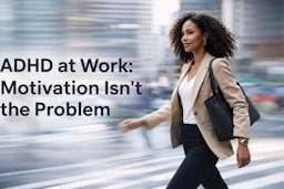 ADHD at Work: Motivation Isn’t the Problem