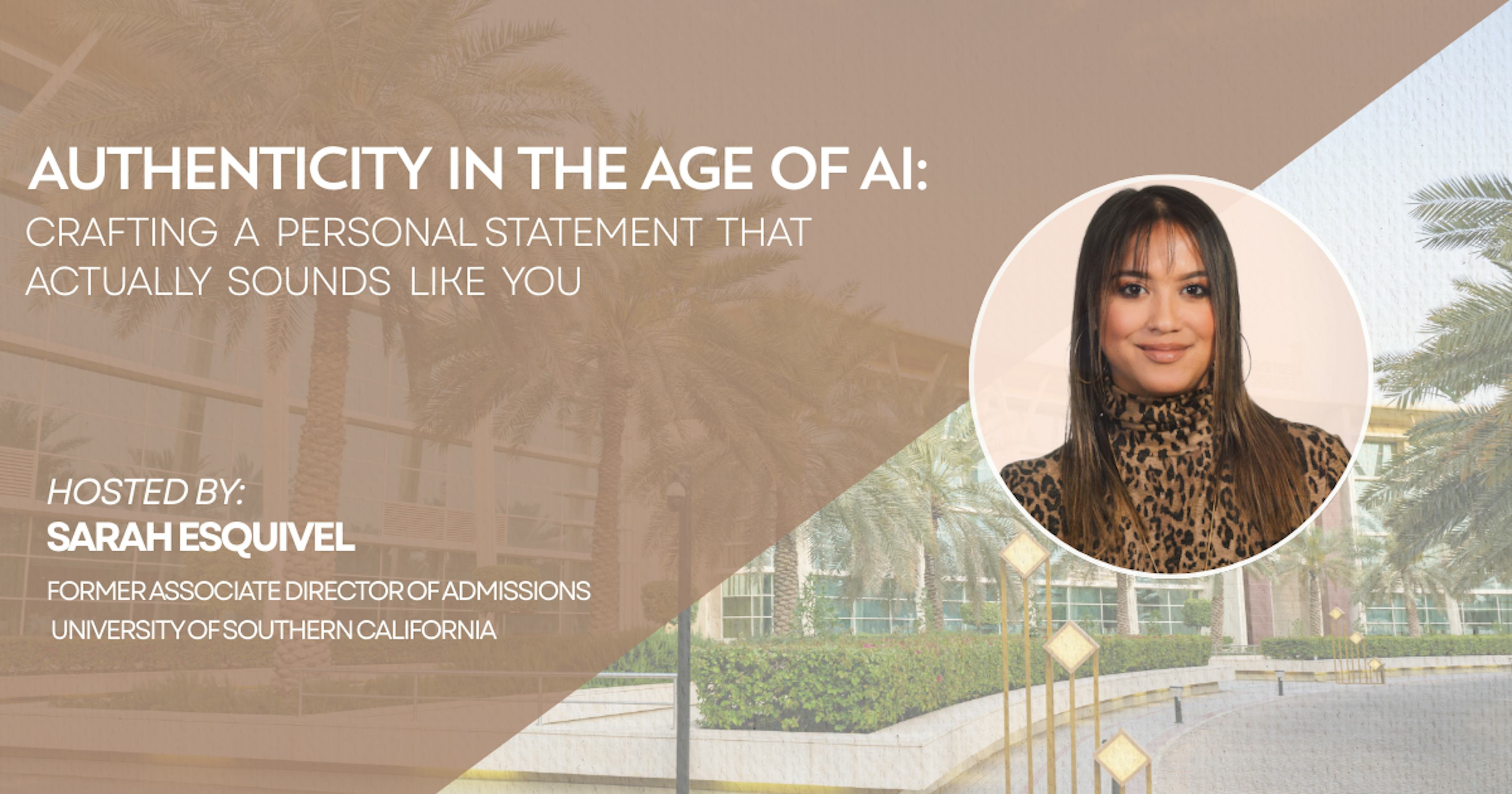 Authenticity in the Age of AI: Personal Statement AMA for Juniors 