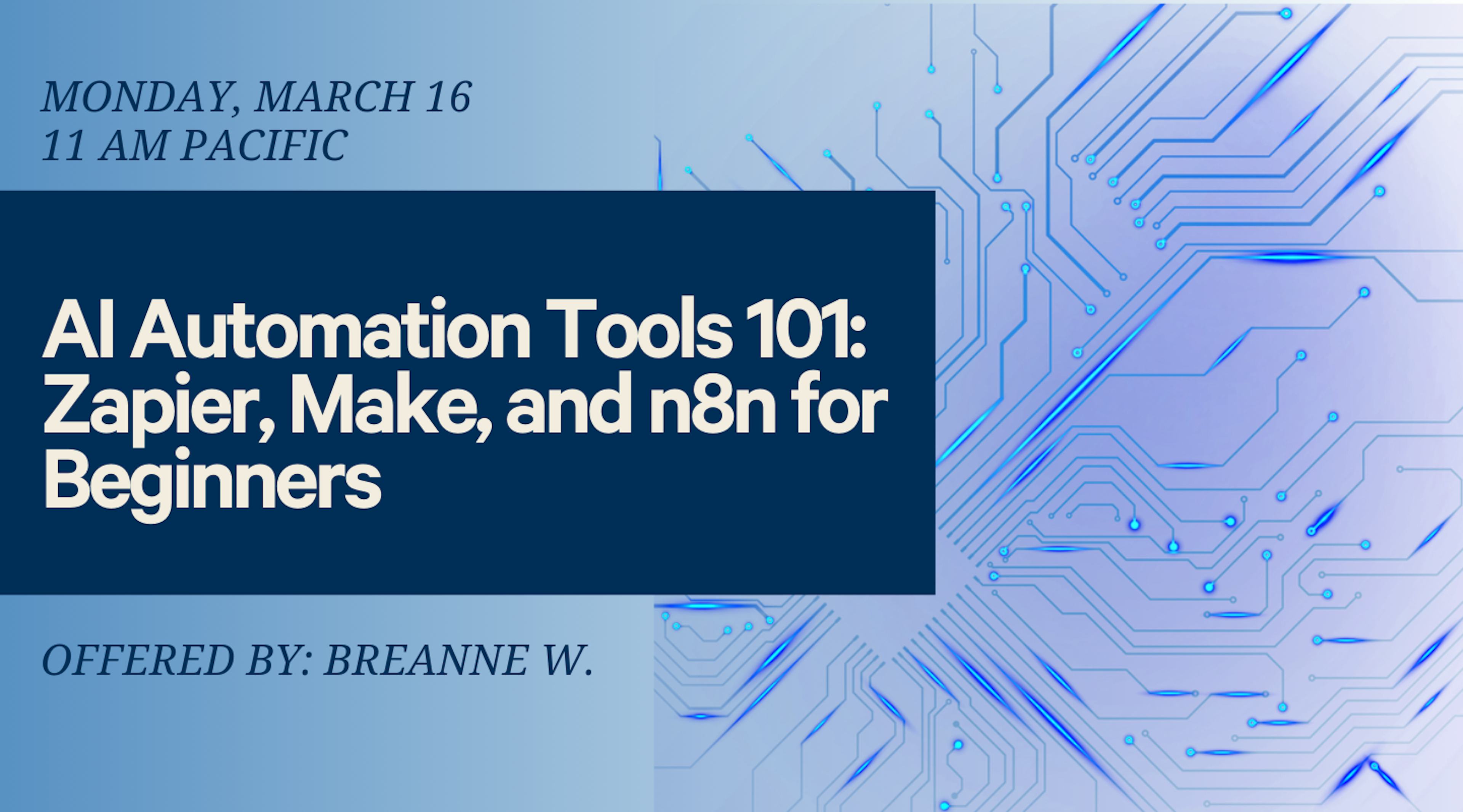 AI Automation Tools 101: Zapier, Make, and n8n for Beginners