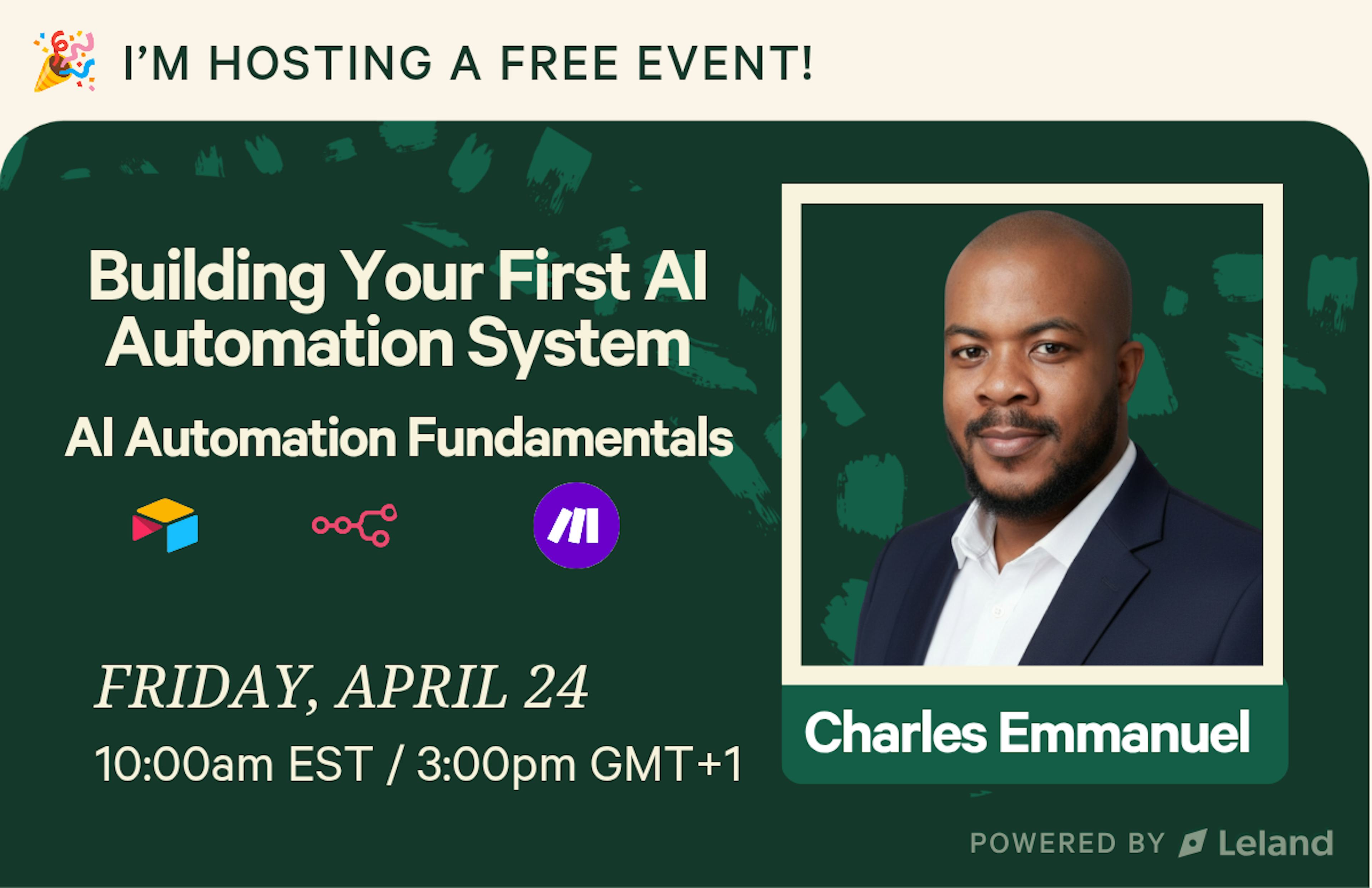 AI Automation Fundamentals 001: Airtable, n8n and Make.com for beginners