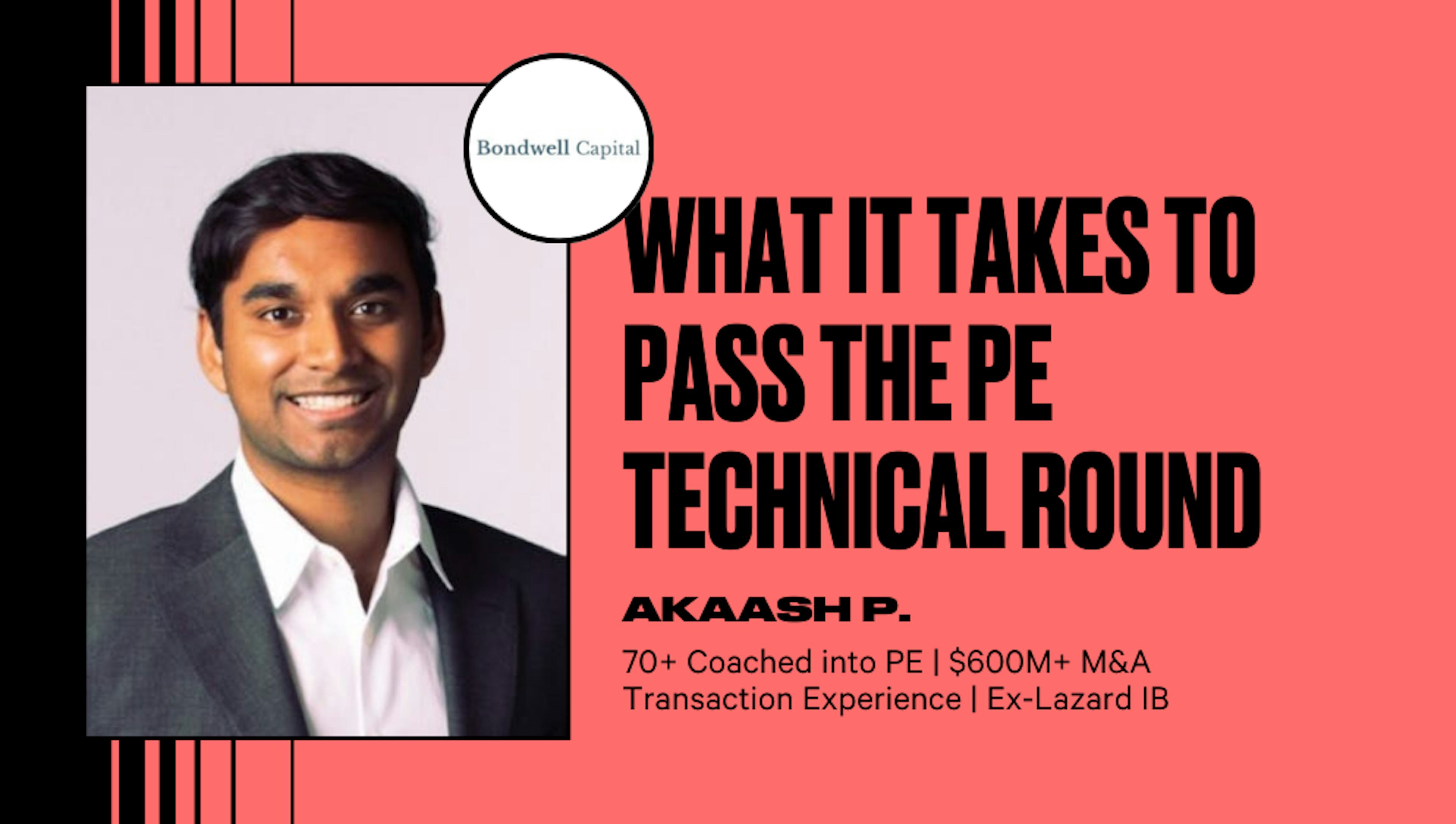 What It Takes to Pass the PE Technical Round