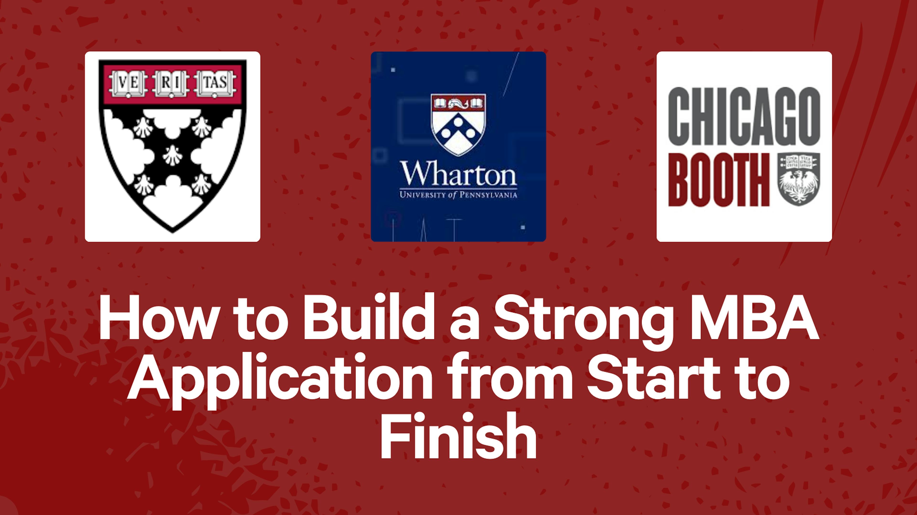 How to Build a Strong MBA Application from Start to Finish
