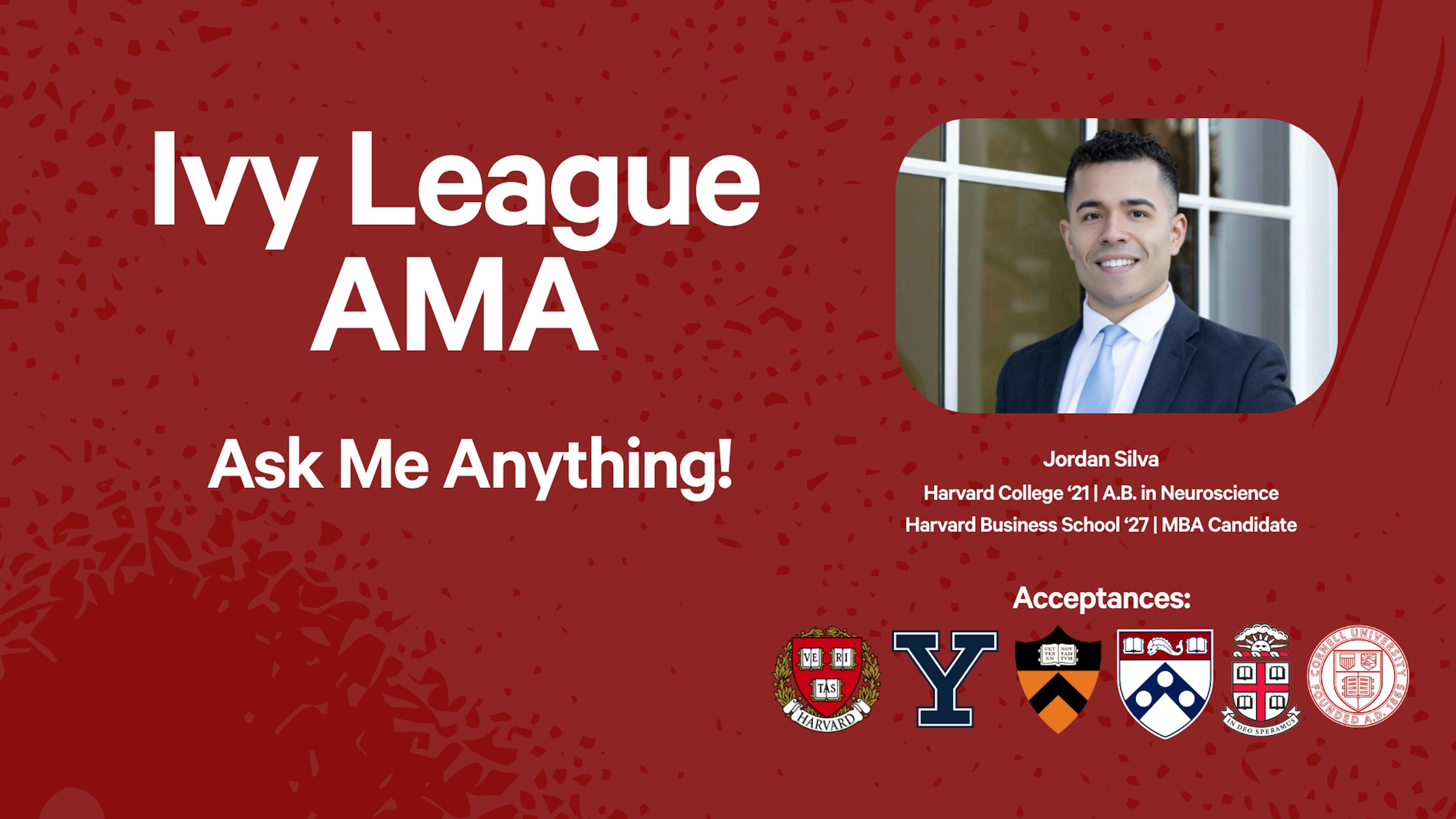 Ivy League AMA