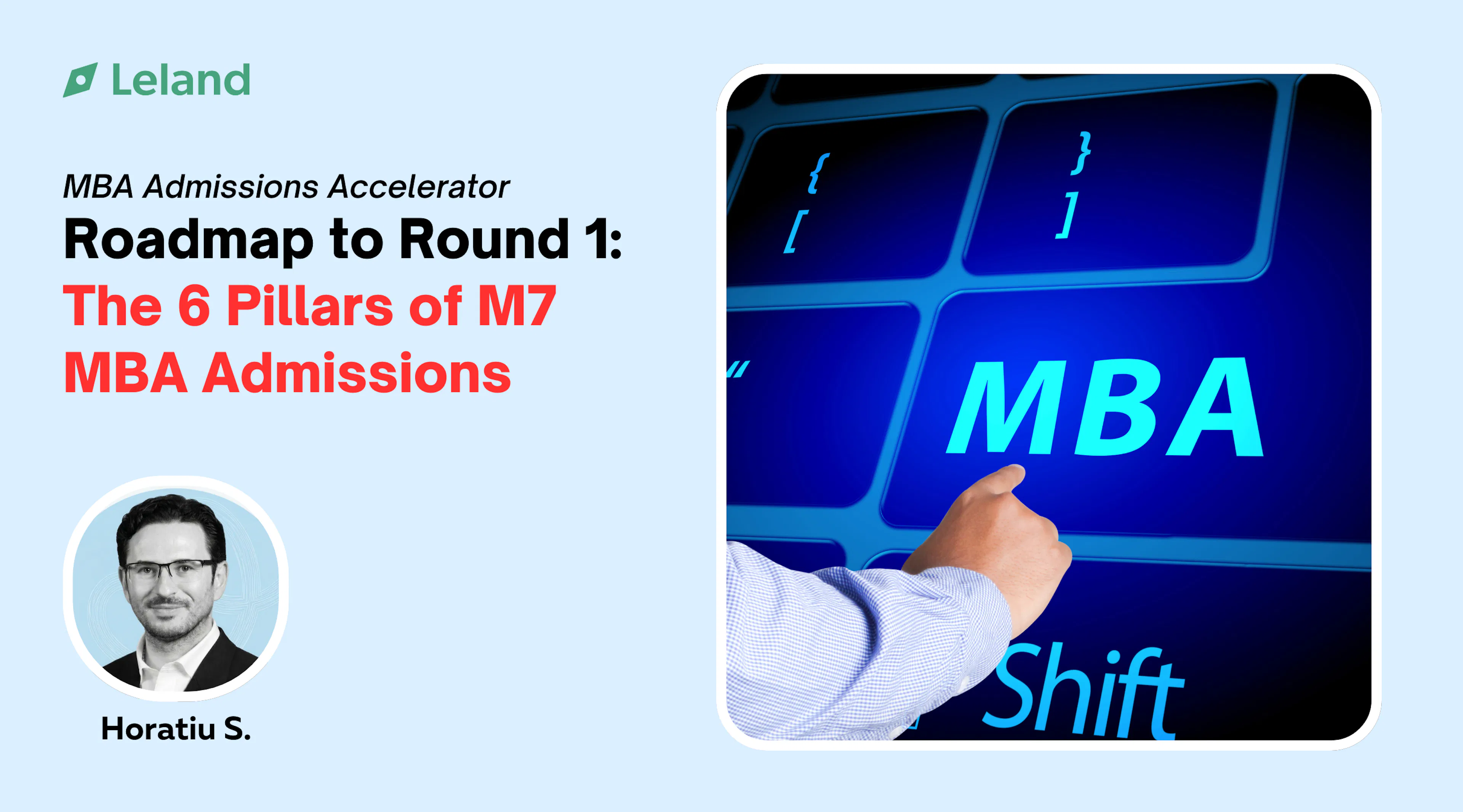 Roadmap to Round 1: The 6 Pillars of Successful MBA Admissions