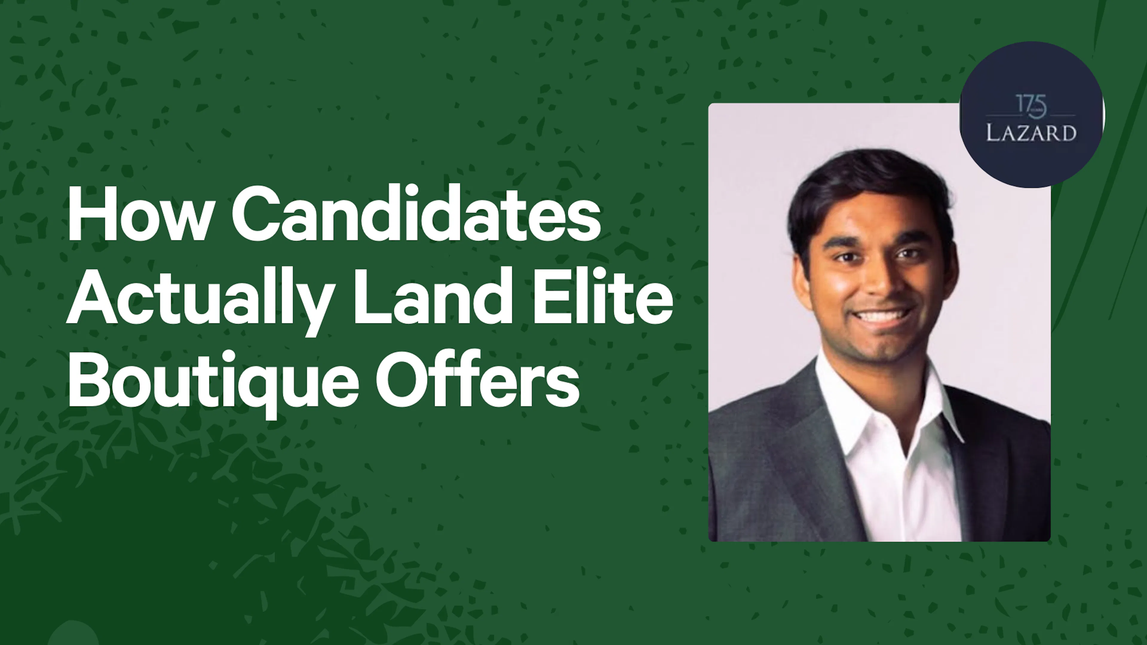 How Candidates Actually Land Elite Boutique Offers