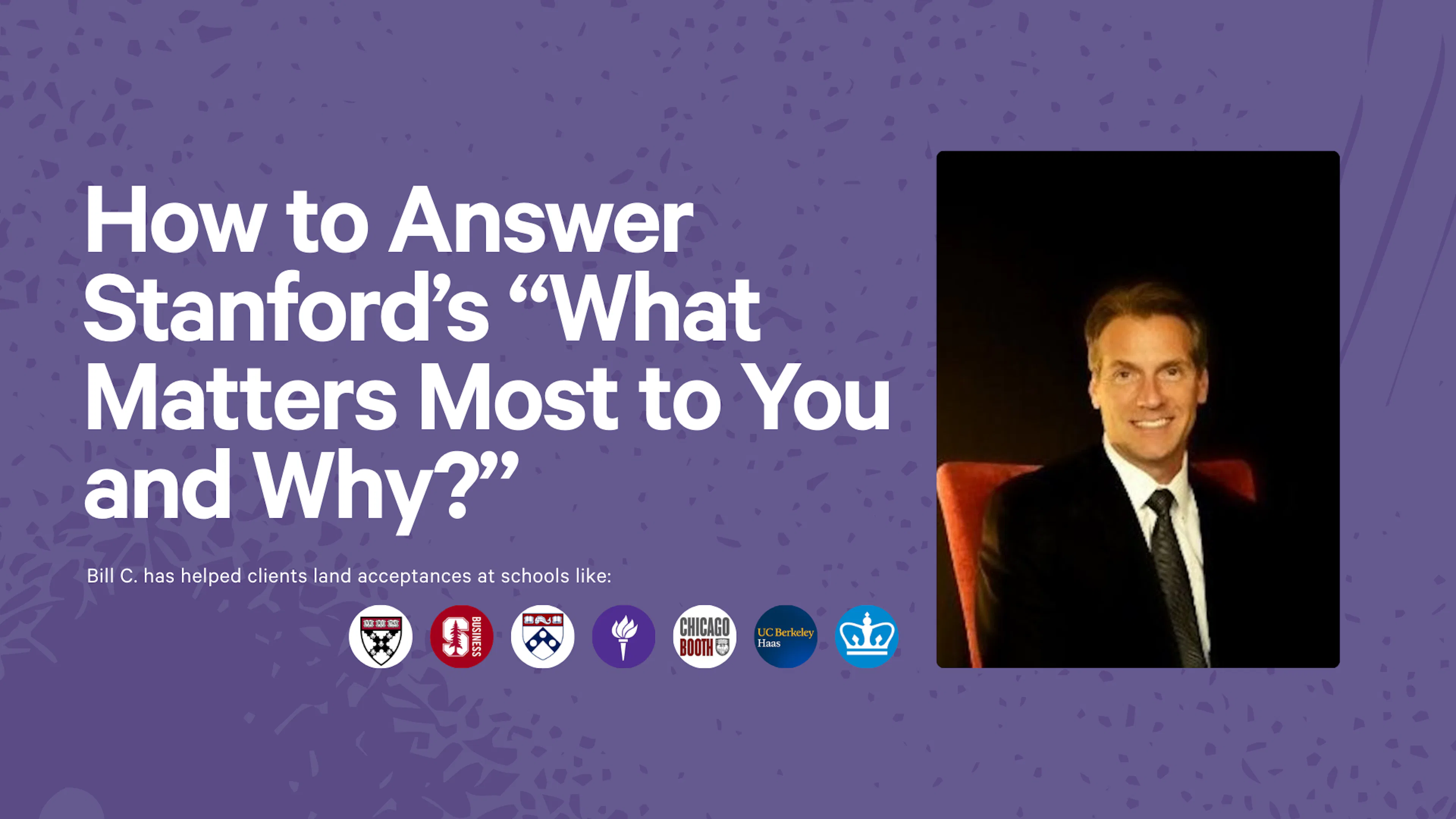 How to Answer Stanford’s “What Matters Most to You and Why?”