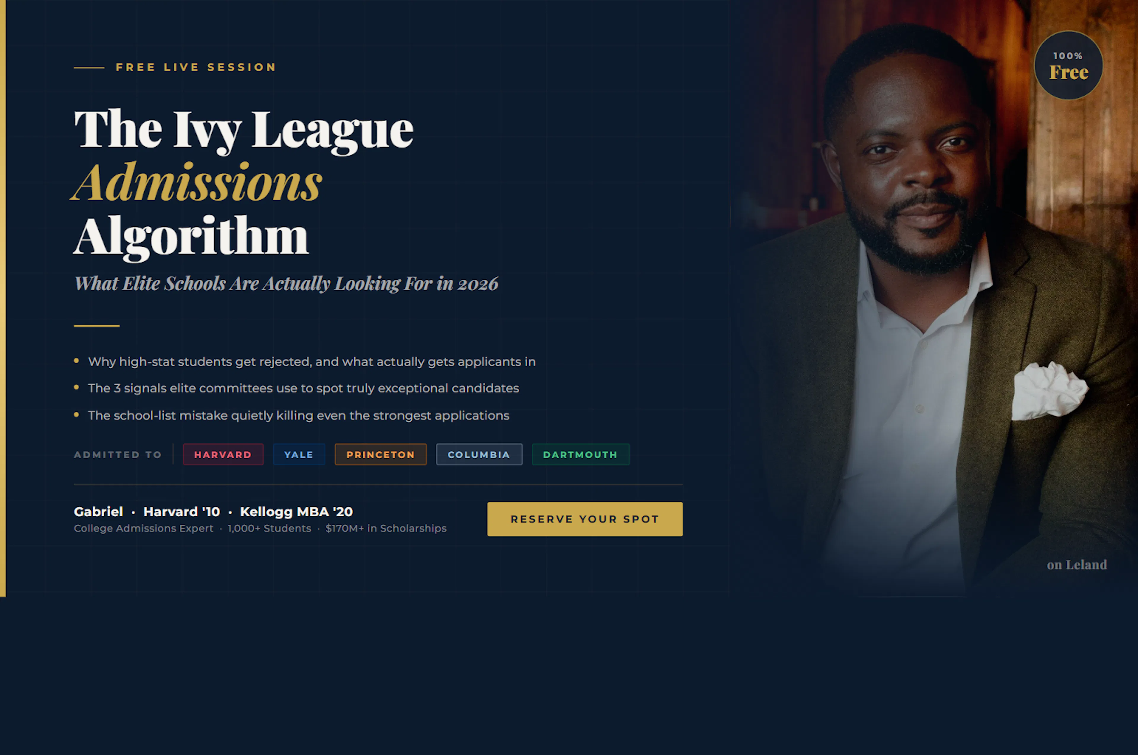 The Ivy League Admissions Algorithm | What T20 Schools Are Actually Looking For