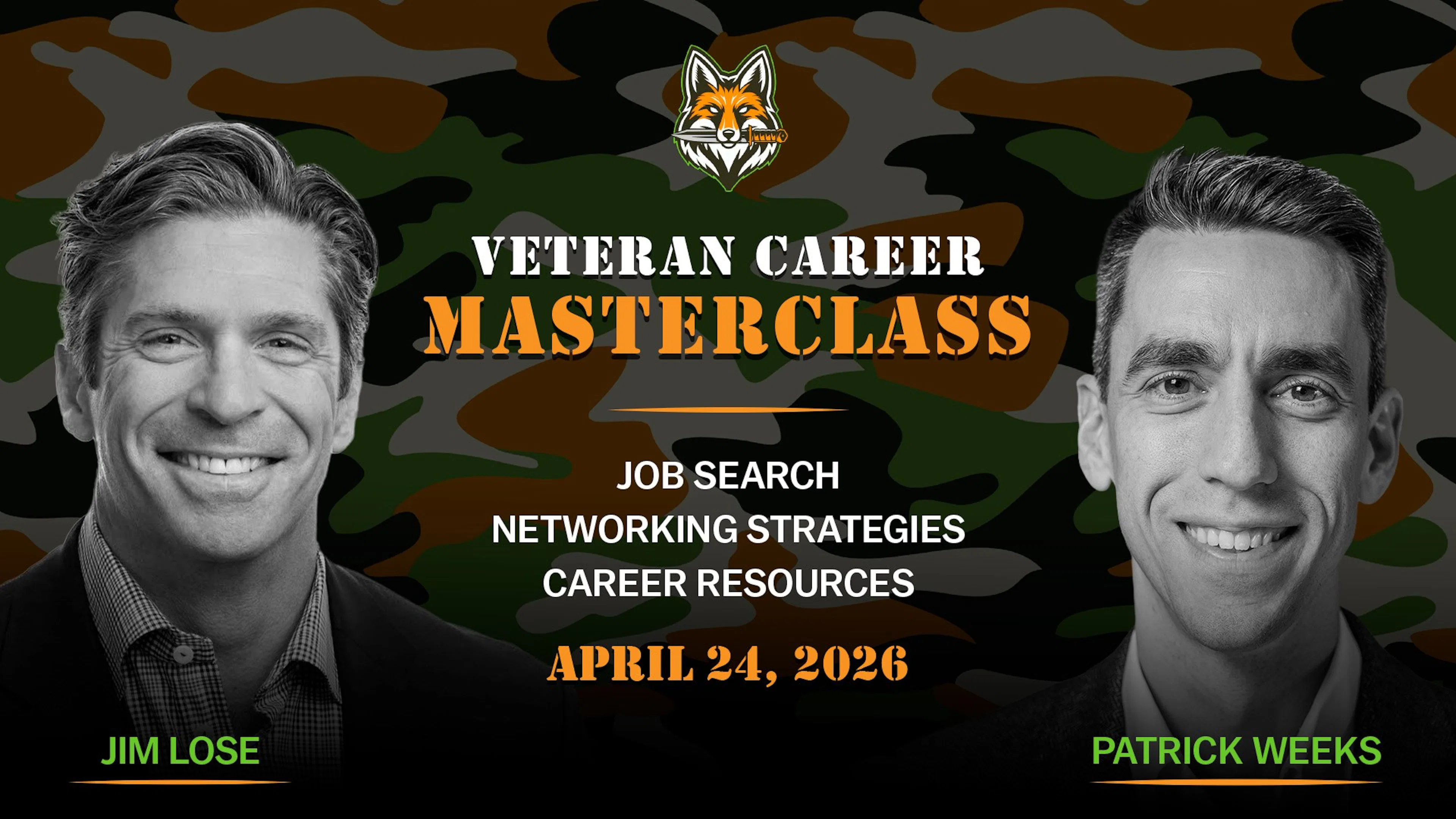 Veteran Career Masterclass: Stop Applying - Start Getting Hired