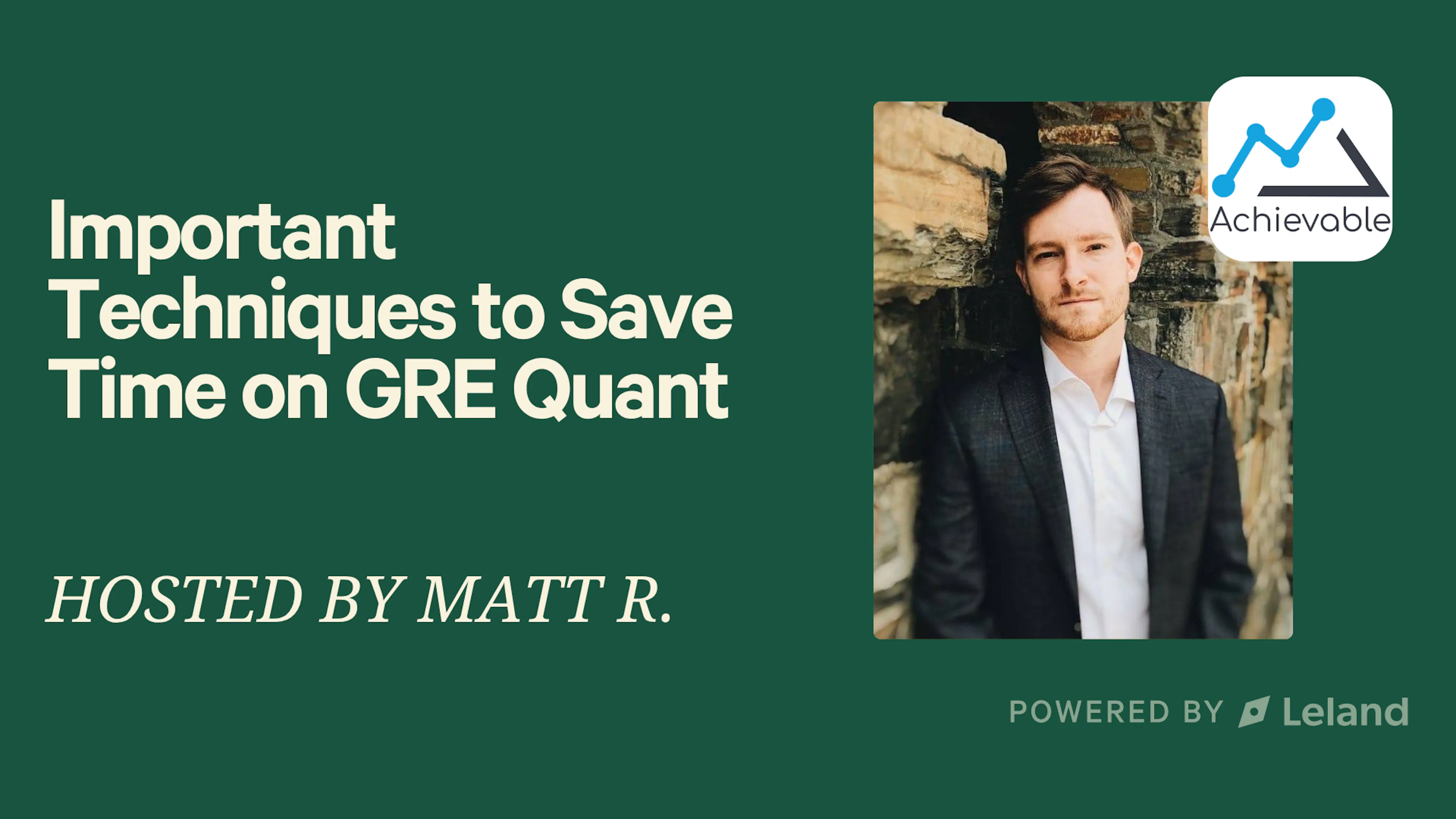 Important Techniques to Save Time on GRE Quant