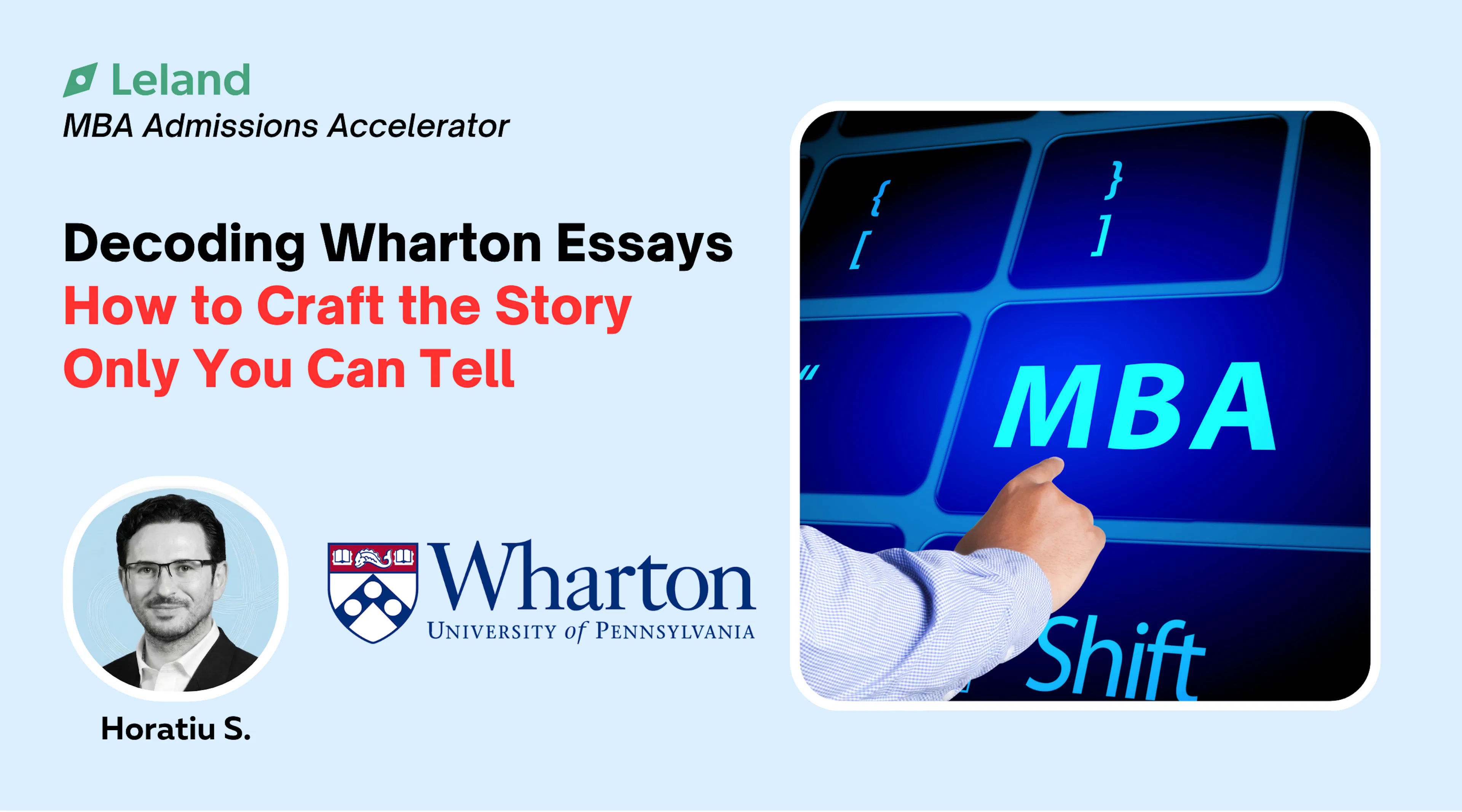 Decoding Wharton Essays: How to Craft the Story Only You Can Tell