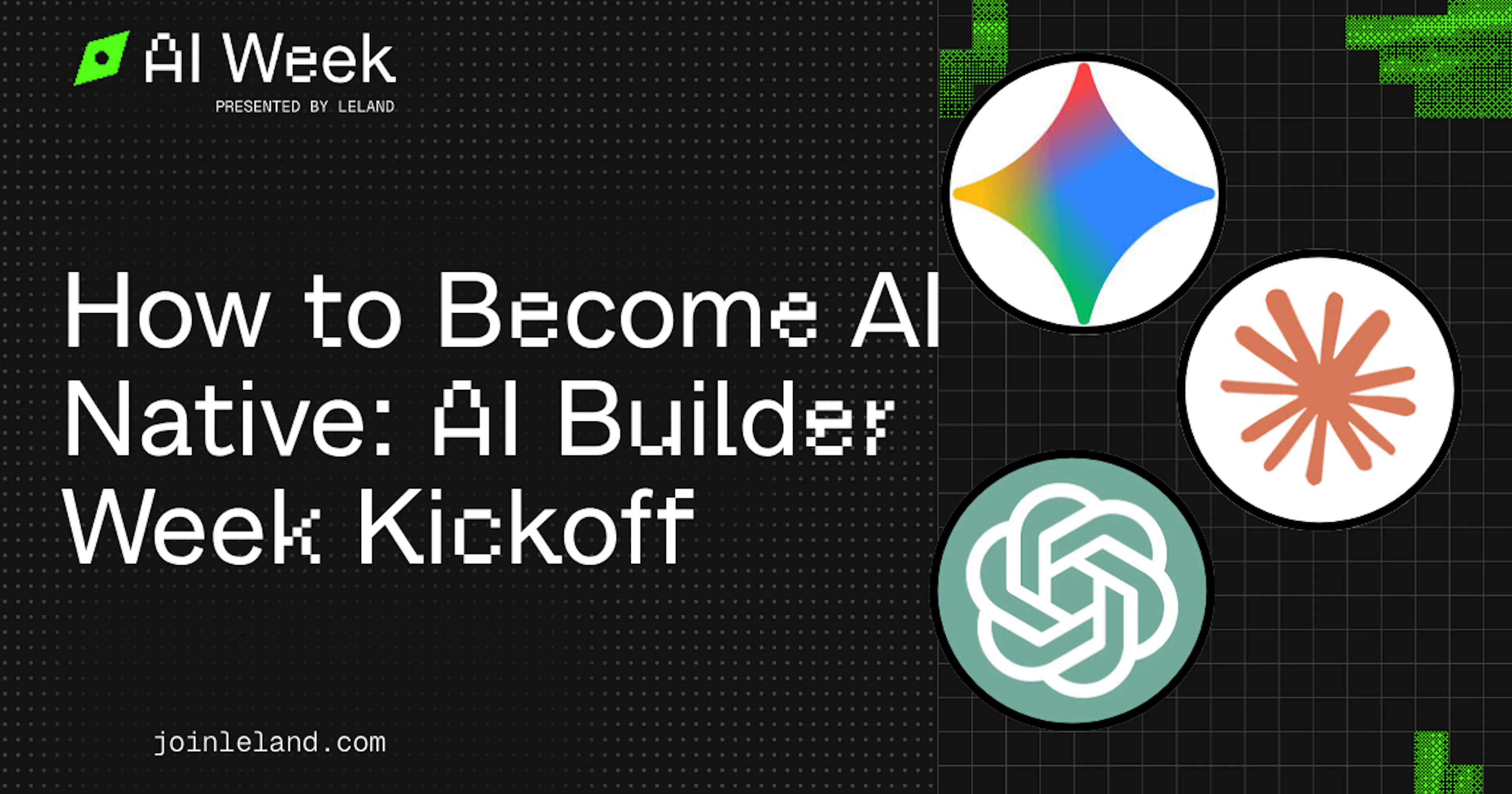 How to Become AI Native: AI Builder Week Kickoff