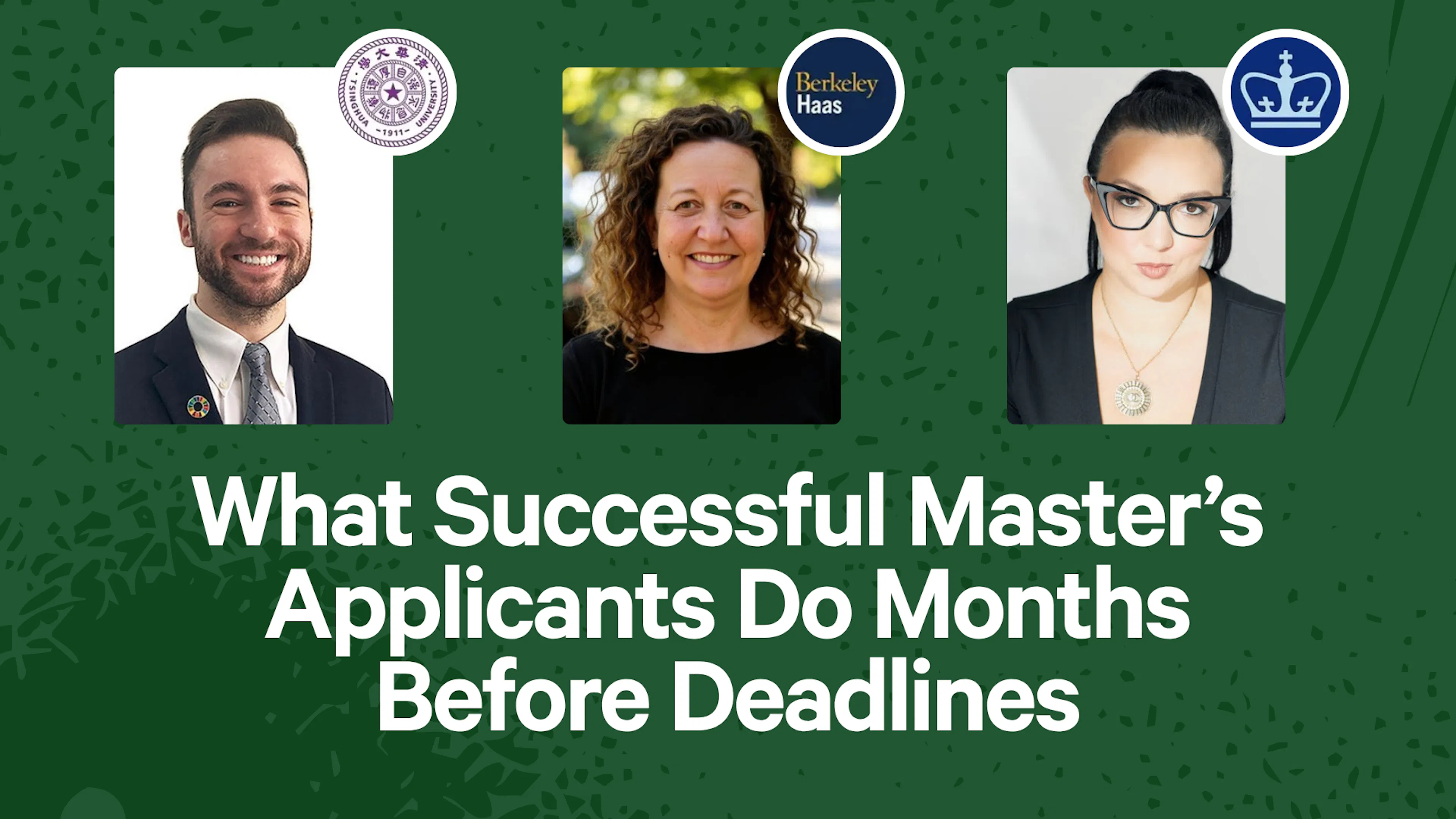 What Successful Master’s Applicants Do Months Before Deadlines