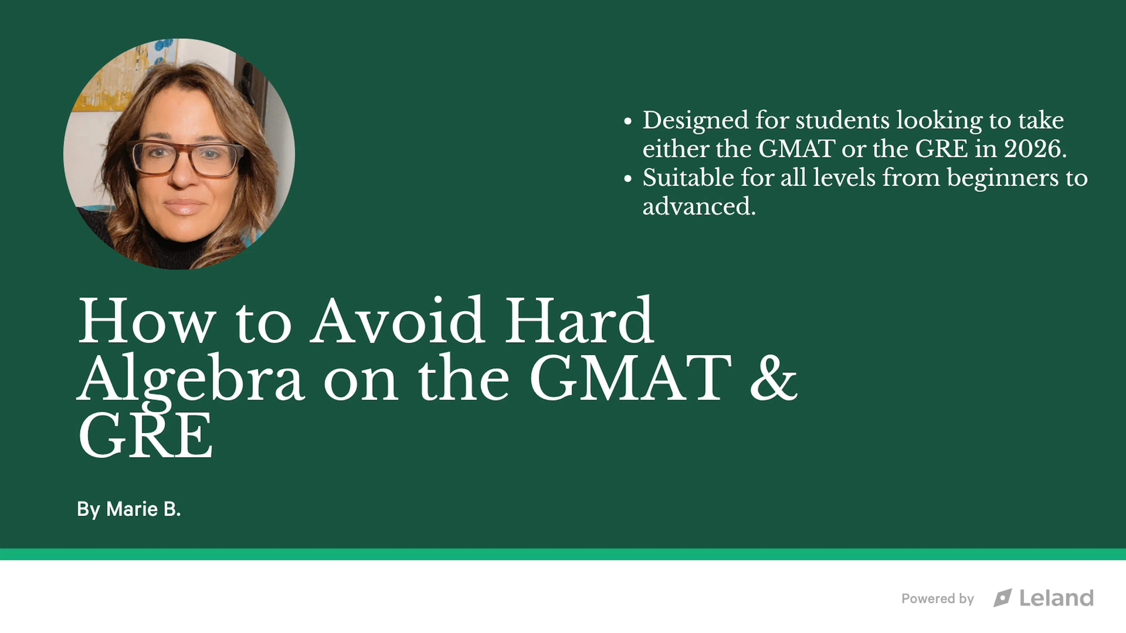 GMAT and GRE: How to Avoid Hard Algebra