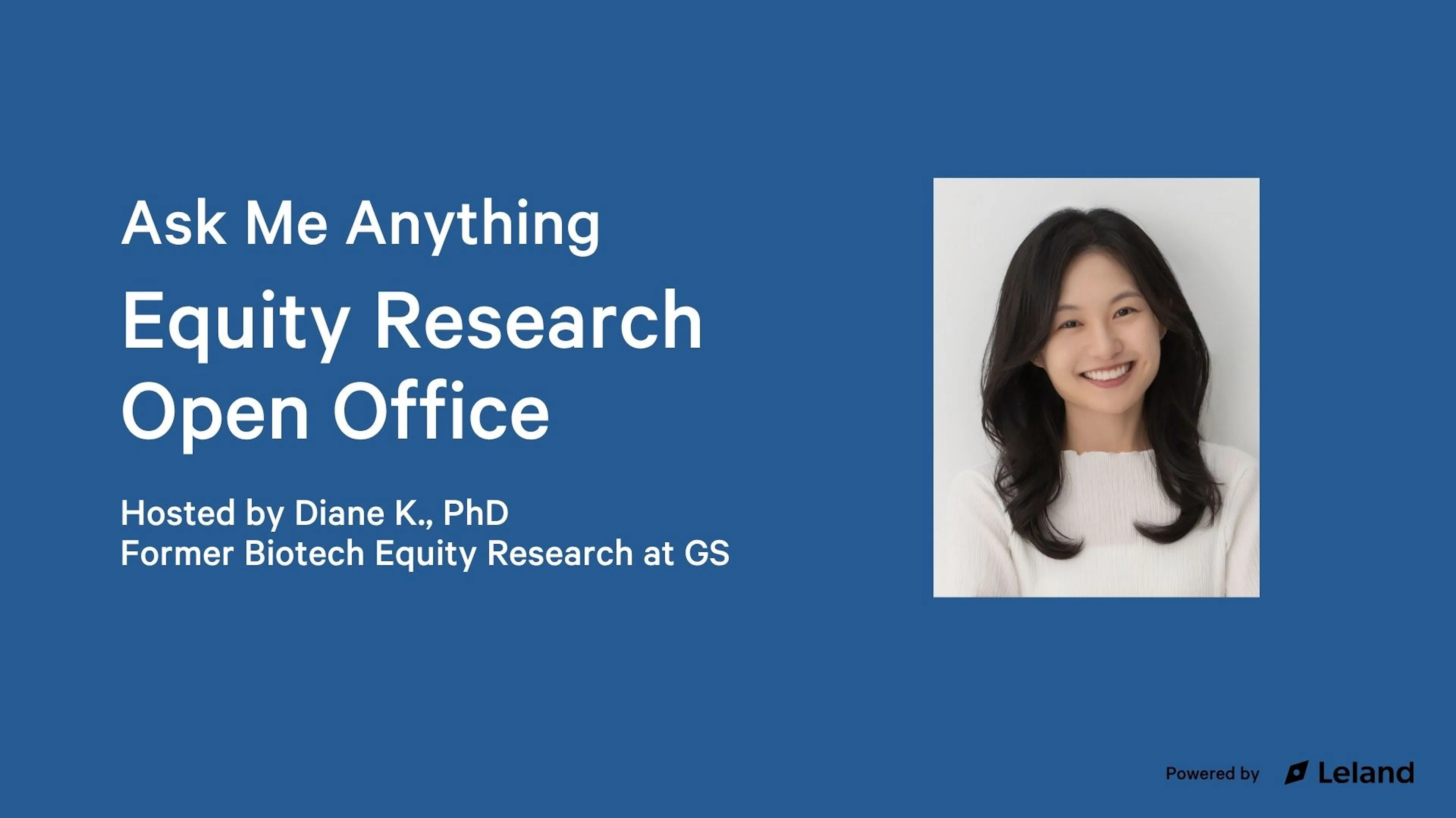 Ask Me Anything: Equity Research Open Office