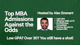 Top MBA Admissions Against the Odds