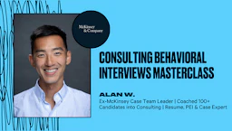 Consulting Behavioral Interviews Masterclass