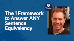 The 1 Framework to Answer ANY Sentence Equivalency