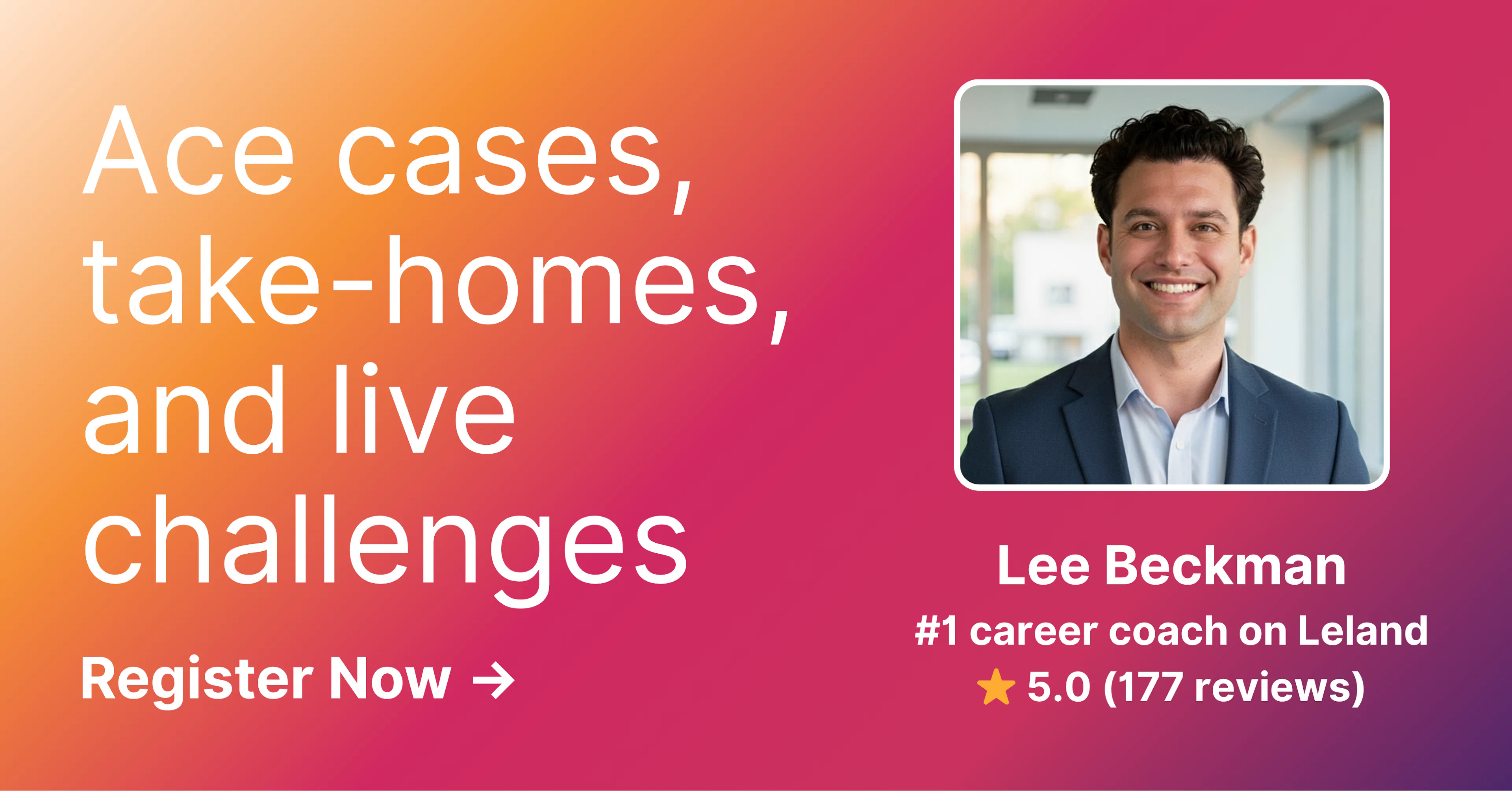 Ace Cases, Take-homes, and Live Challenges