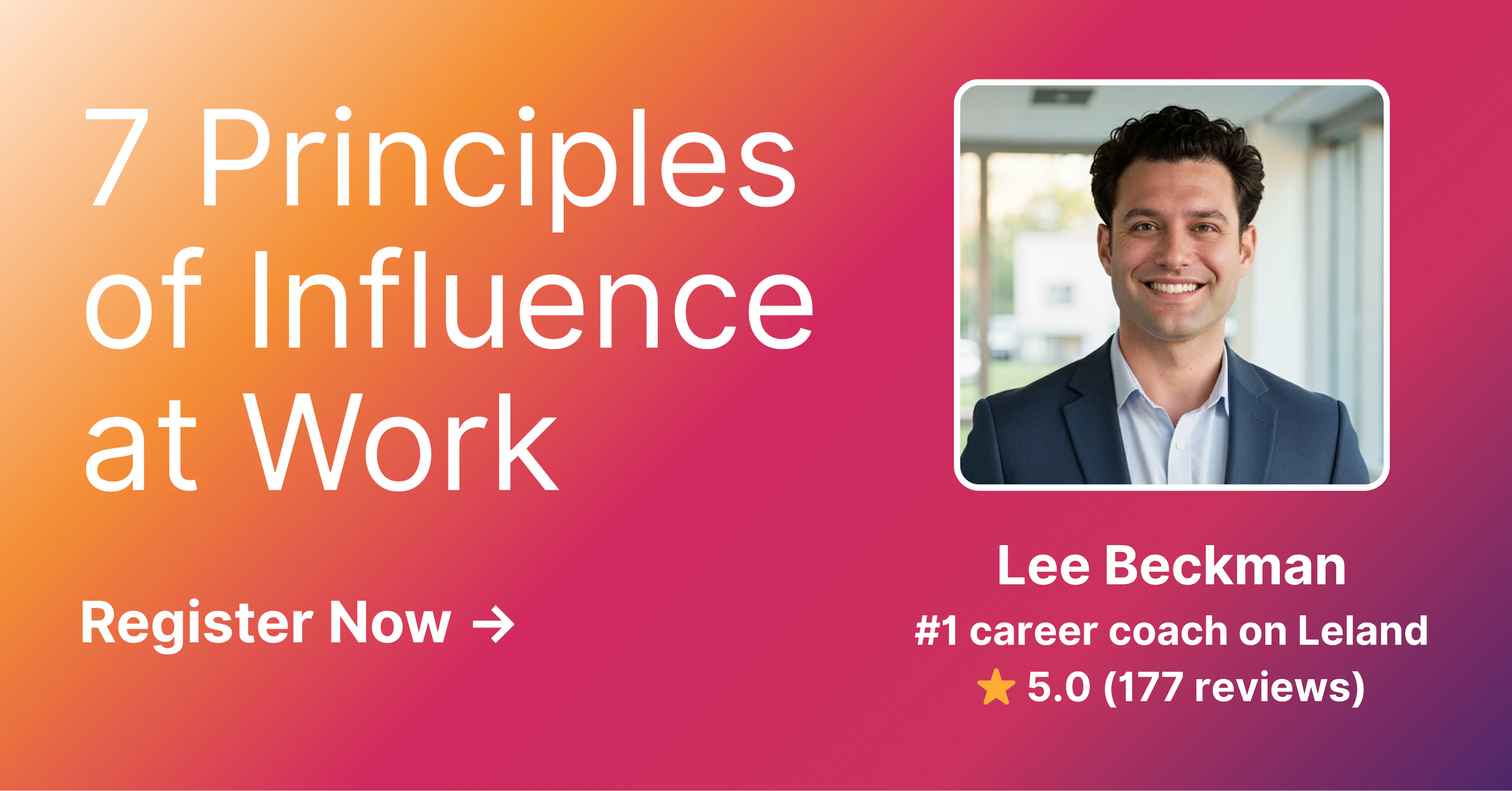 7 Principles of Influence at Work