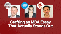 Crafting an MBA Essay That Actually Stands Out