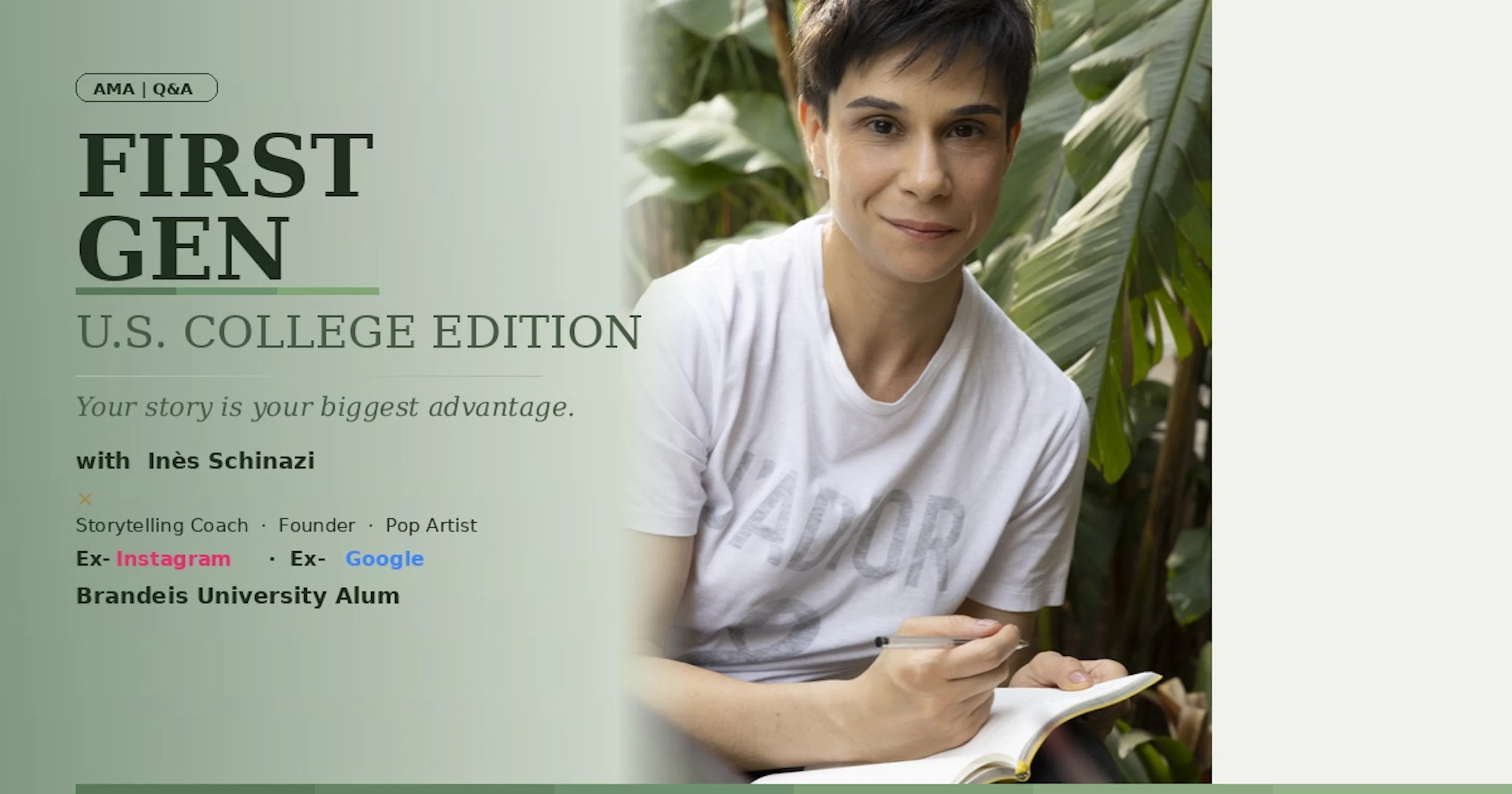 AMA | First Gen U.S. College Edition: Ex-Instagram, Ex-Google, Brandeis Alum
