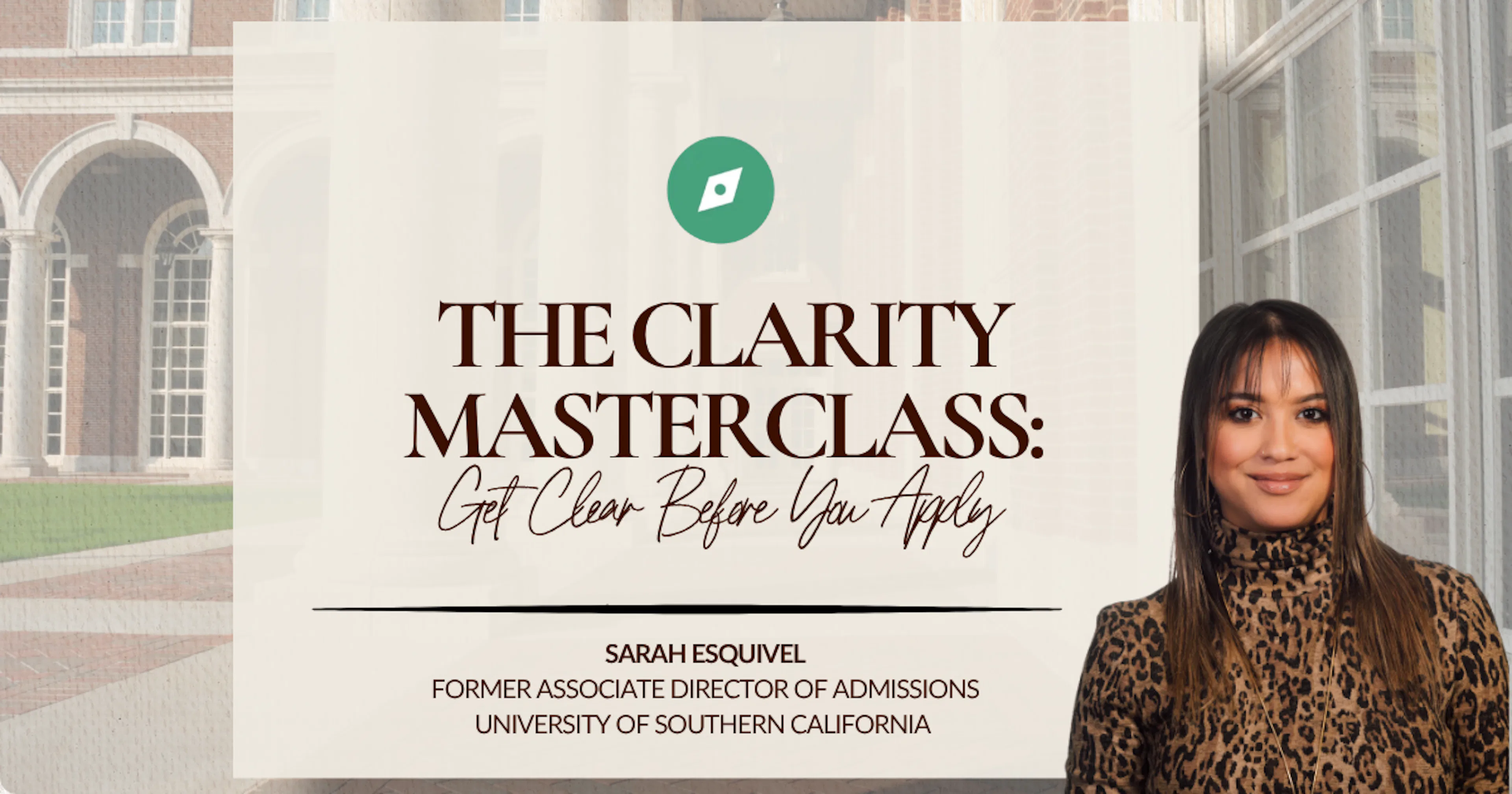 The Clarity Masterclass: Get Clear Before You Apply
