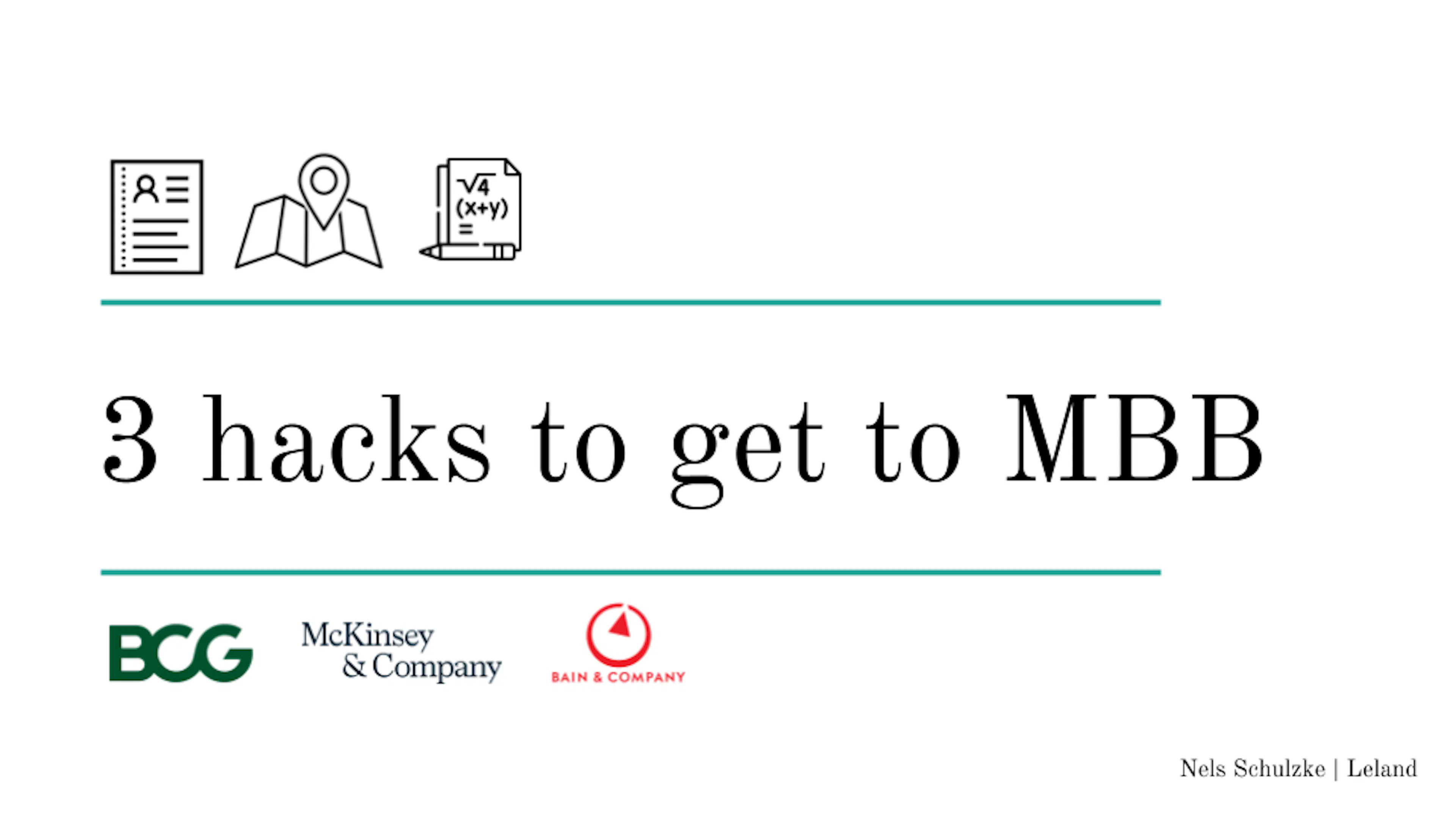 3 hacks to get to BCG on June 2nd: Resume, Network, and Interview