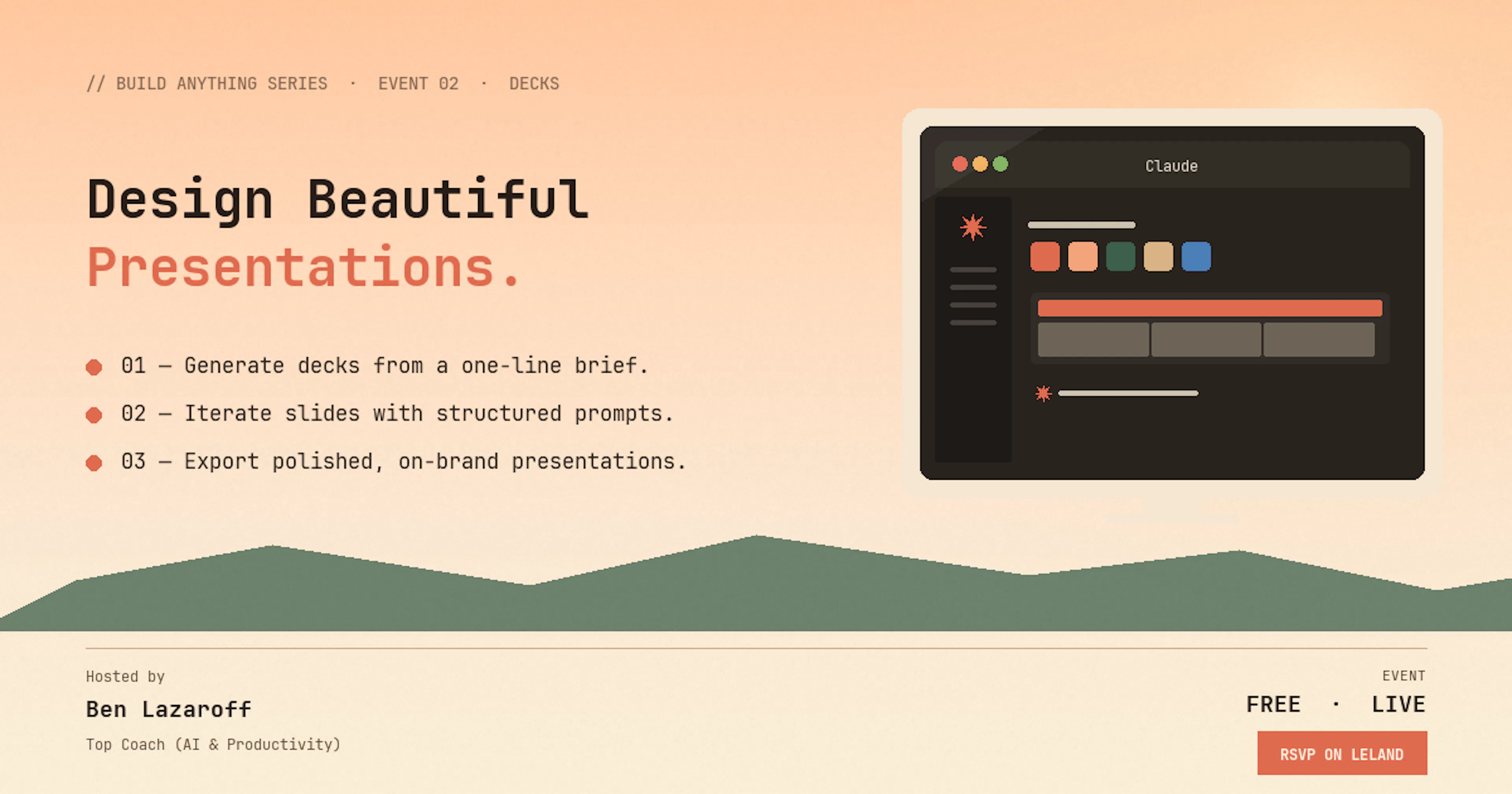 Design Beautiful Presentations with Claude