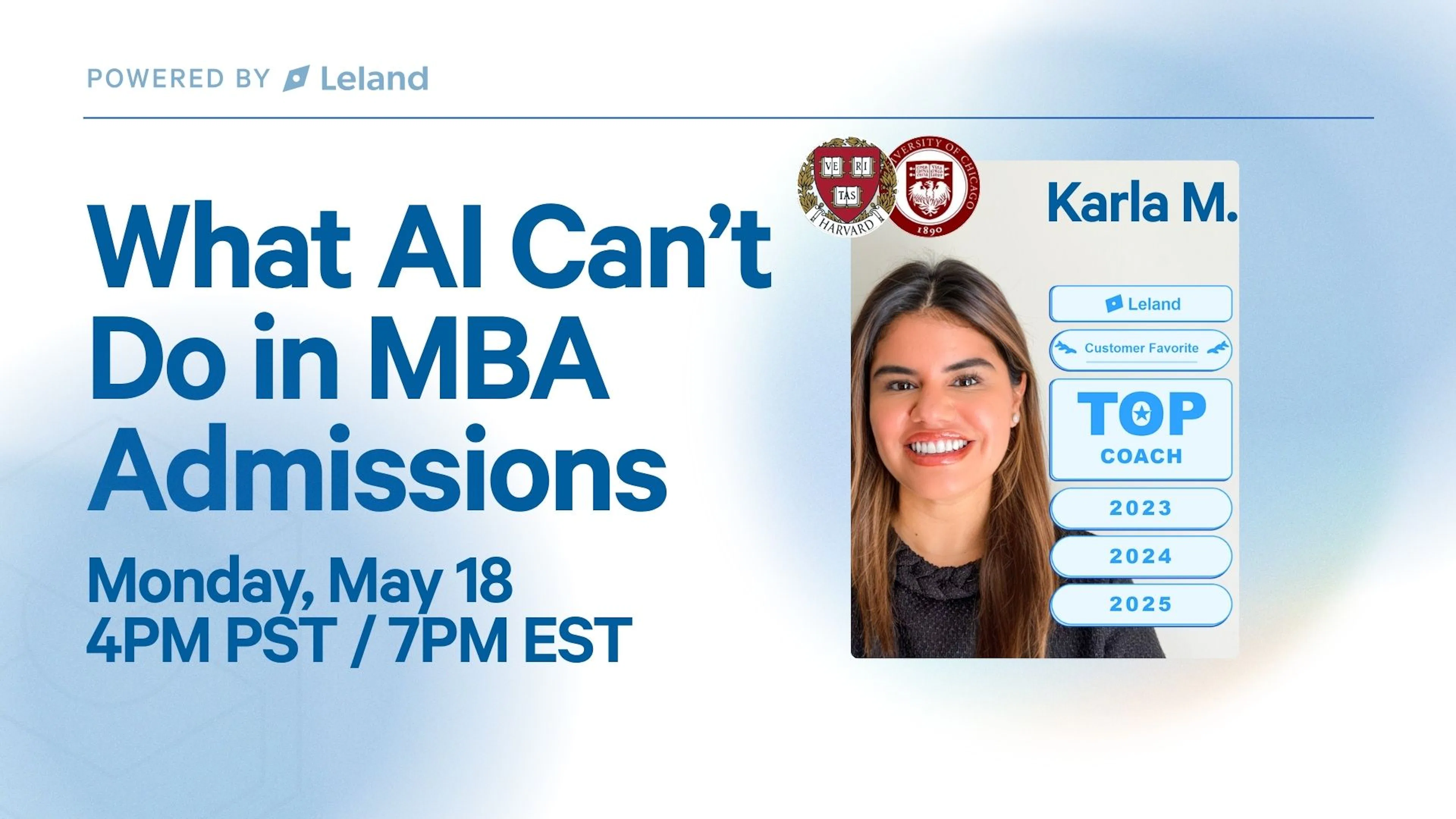What AI Can’t Do in MBA Admissions