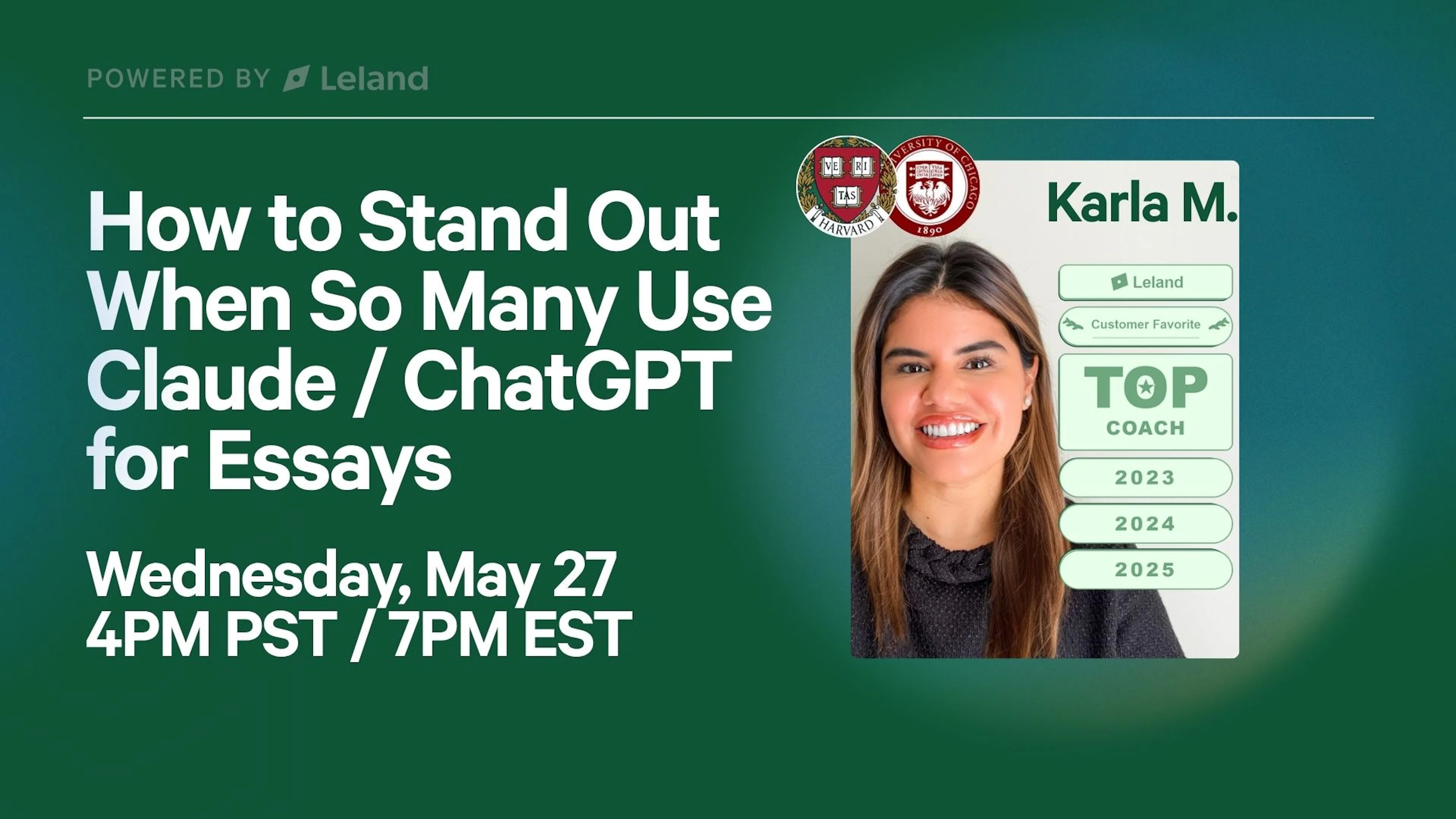 How to Stand Out When So Many Use Claude / ChatGPT for Essays