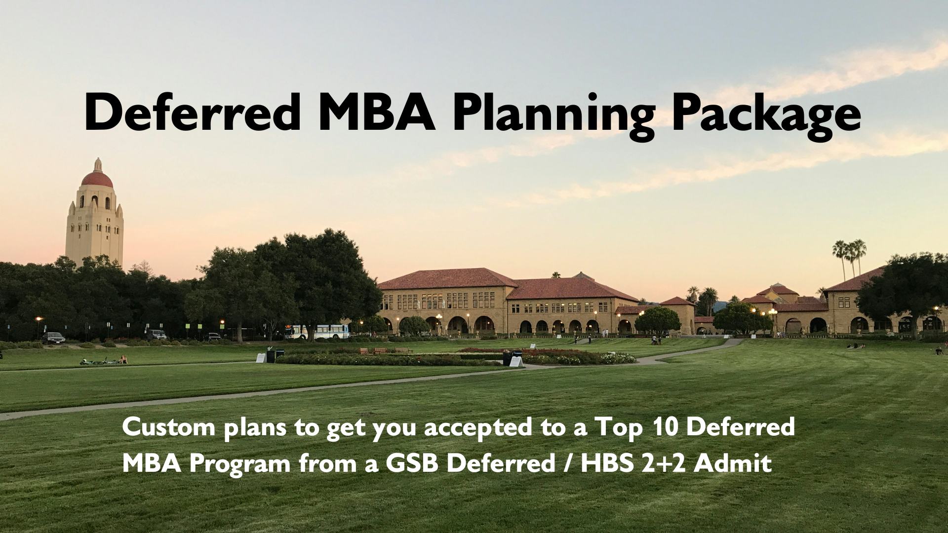 Deferred Planning Package