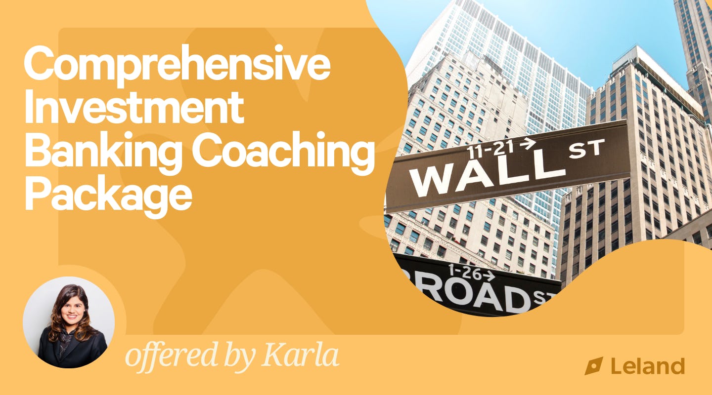 Comprehensive Investment Banking Coaching Package