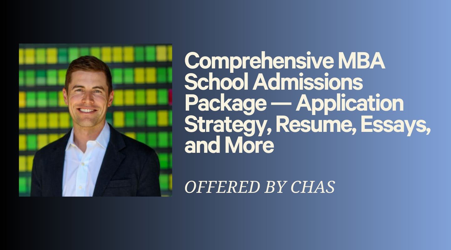 Comprehensive MBA Package