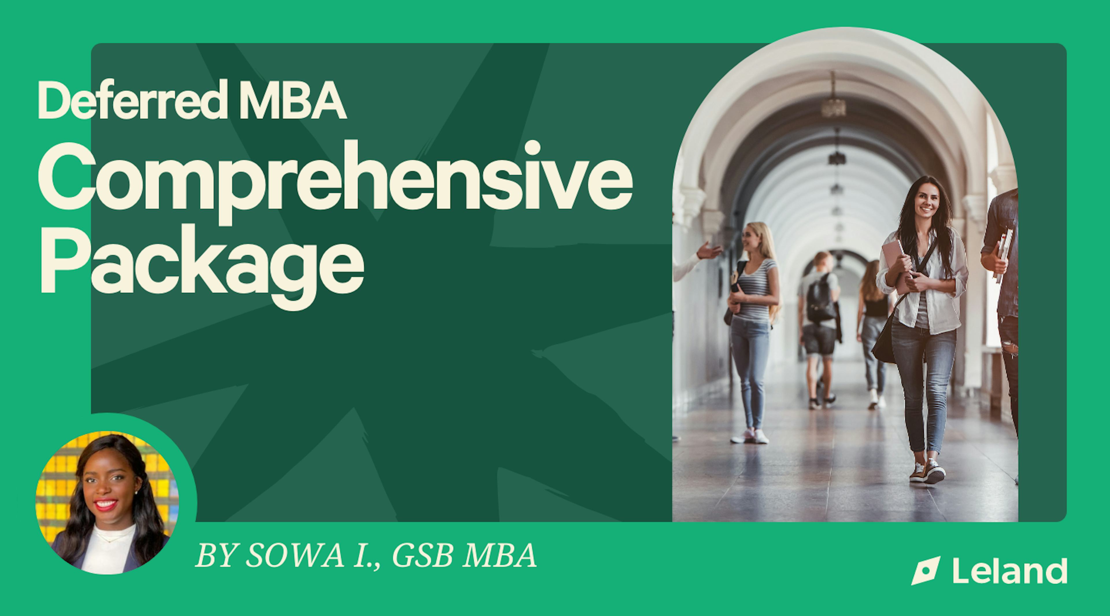 Deferred MBA Comprehensive Package