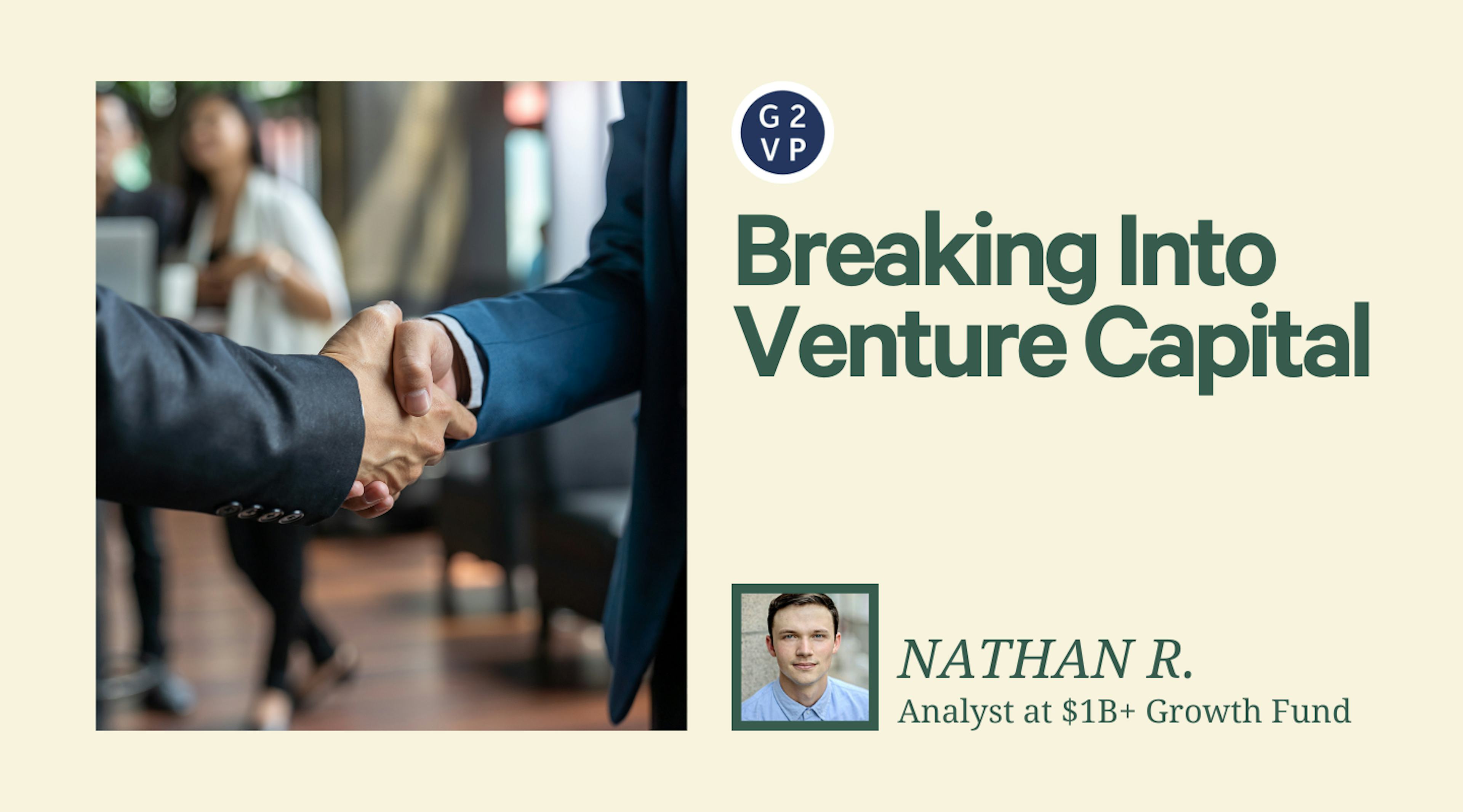 Breaking into Venture Capital