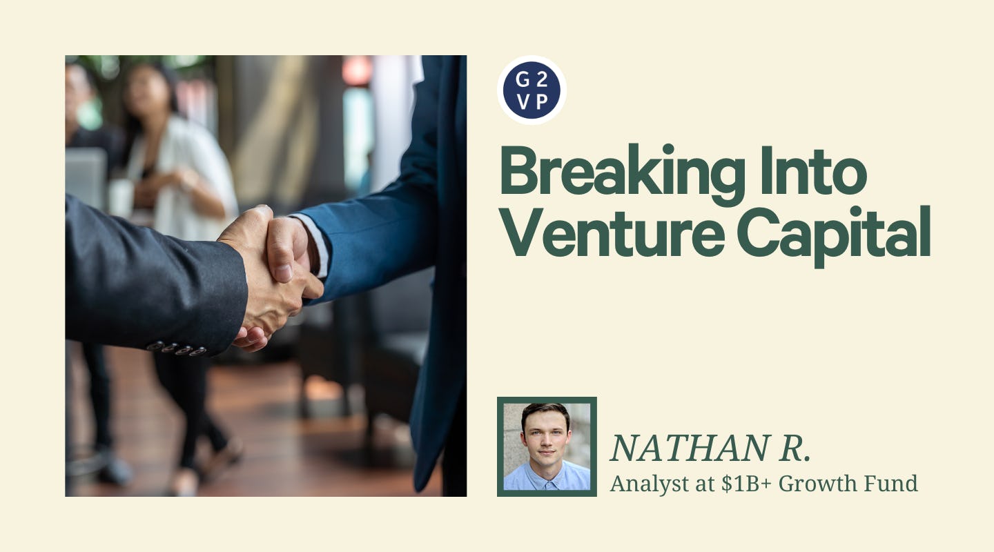 Breaking into Venture Capital