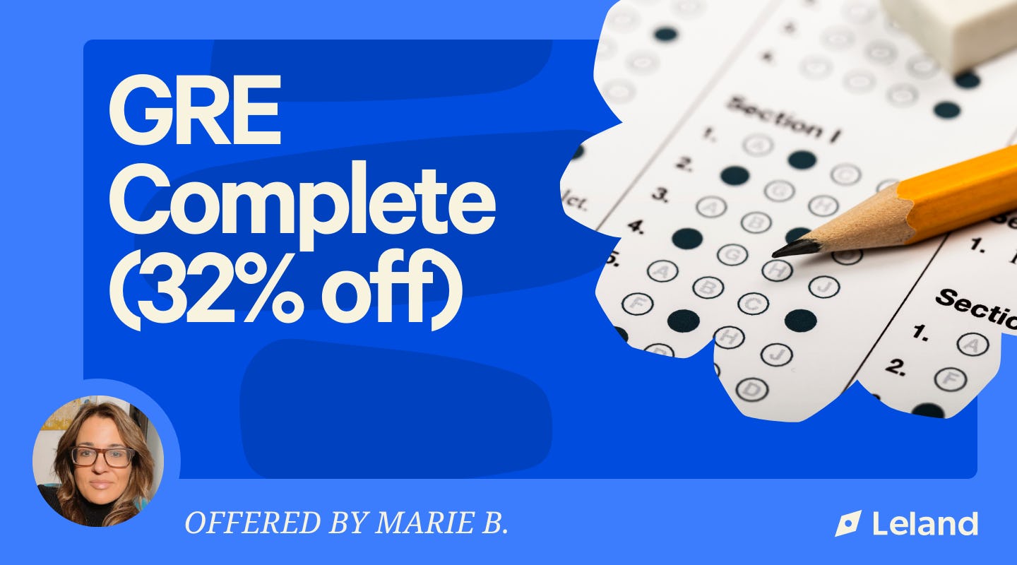 GRE Complete (32% off)