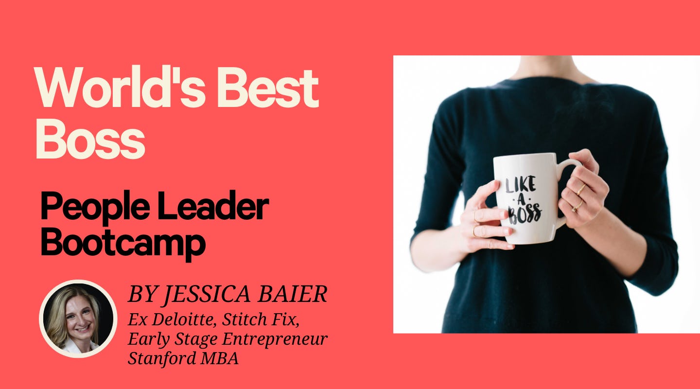 World's Best Boss -- People Leader Bootcamp