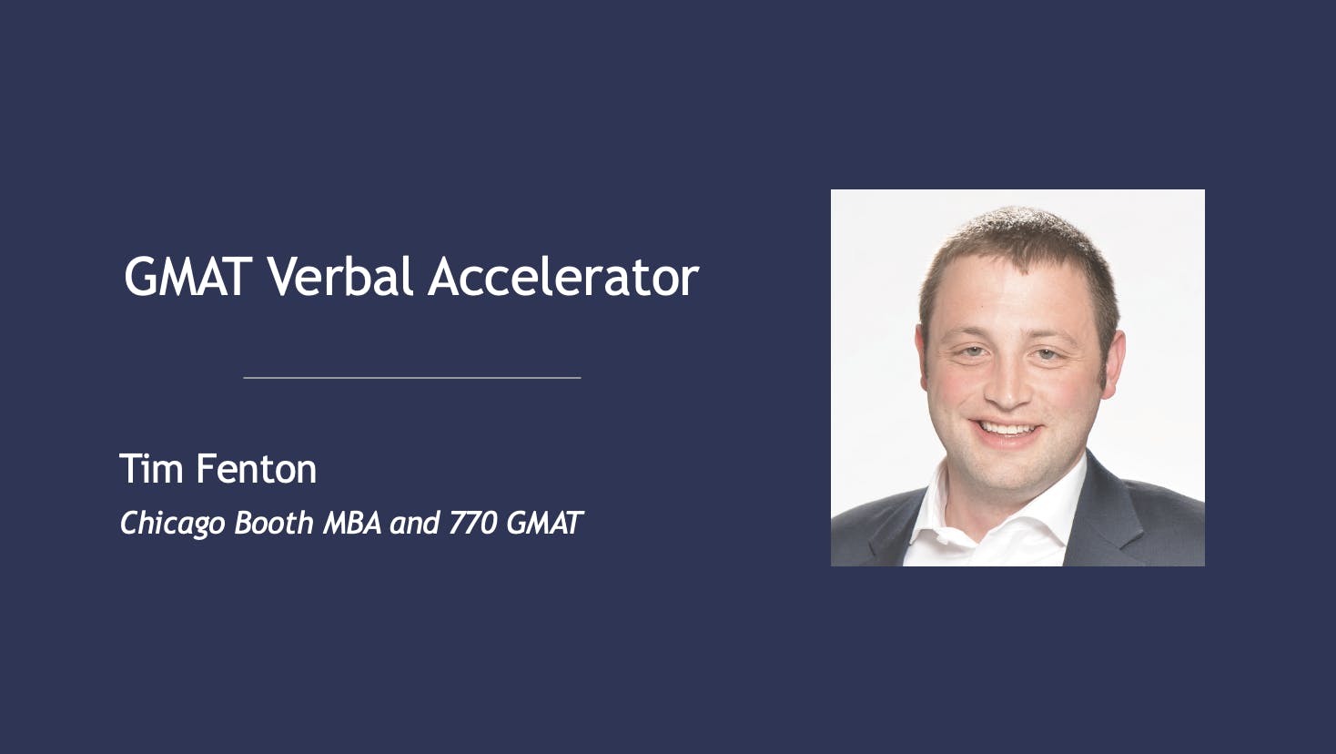 Verbal Accelerator - Dedicated Time To Help You Master The Verbal ...